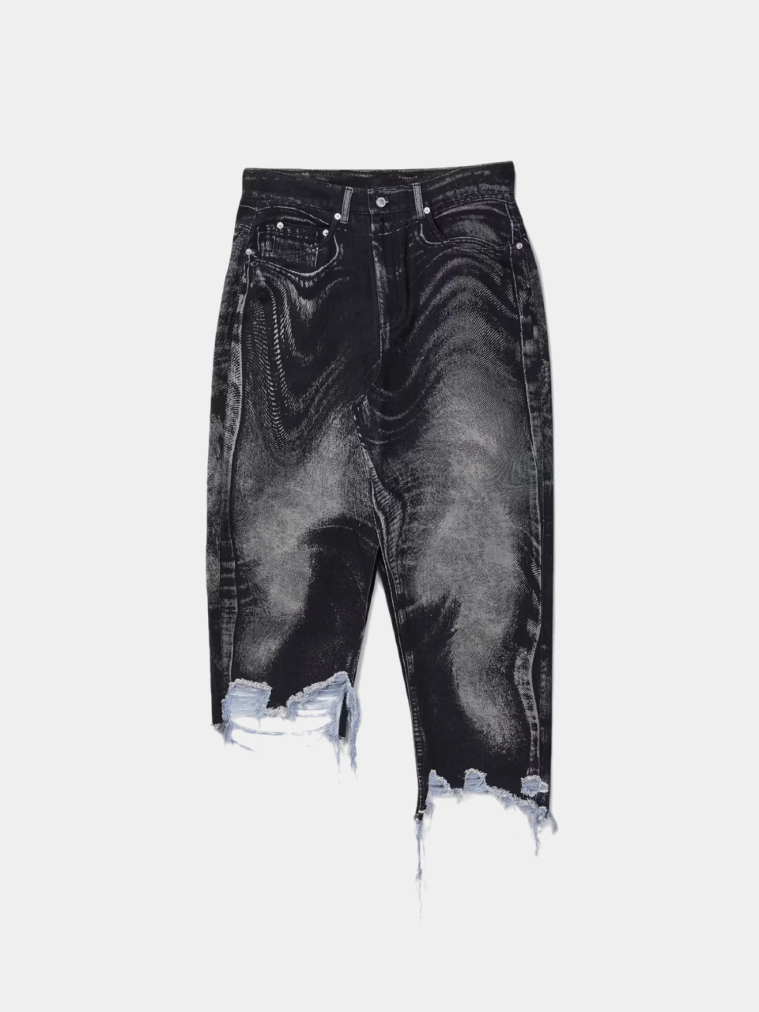 Женская юбка CAMPERLAB Asymmetric Denim Black/Gray