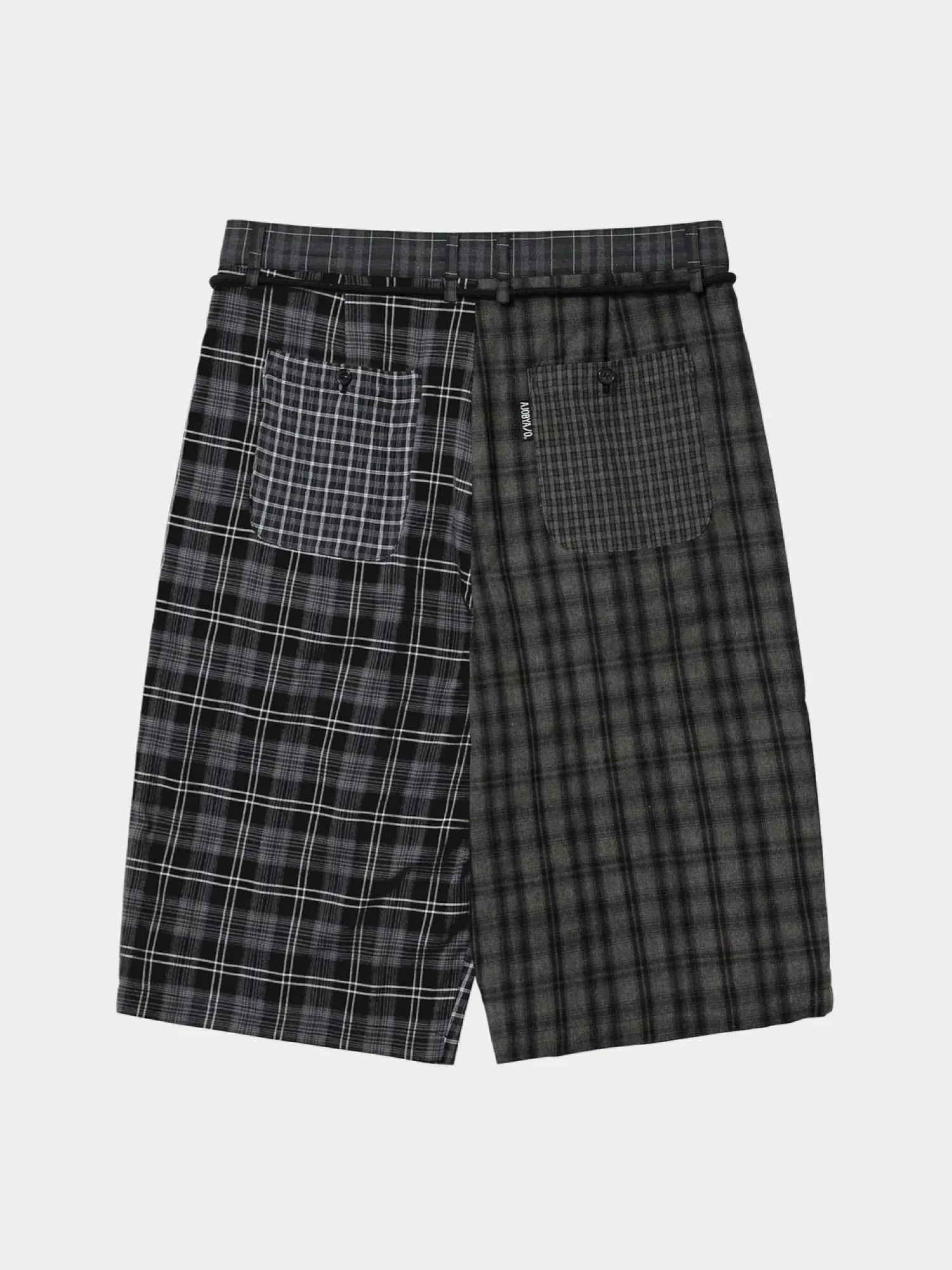 Шорты AJOBYAJO Check Mixed Bermuda Black