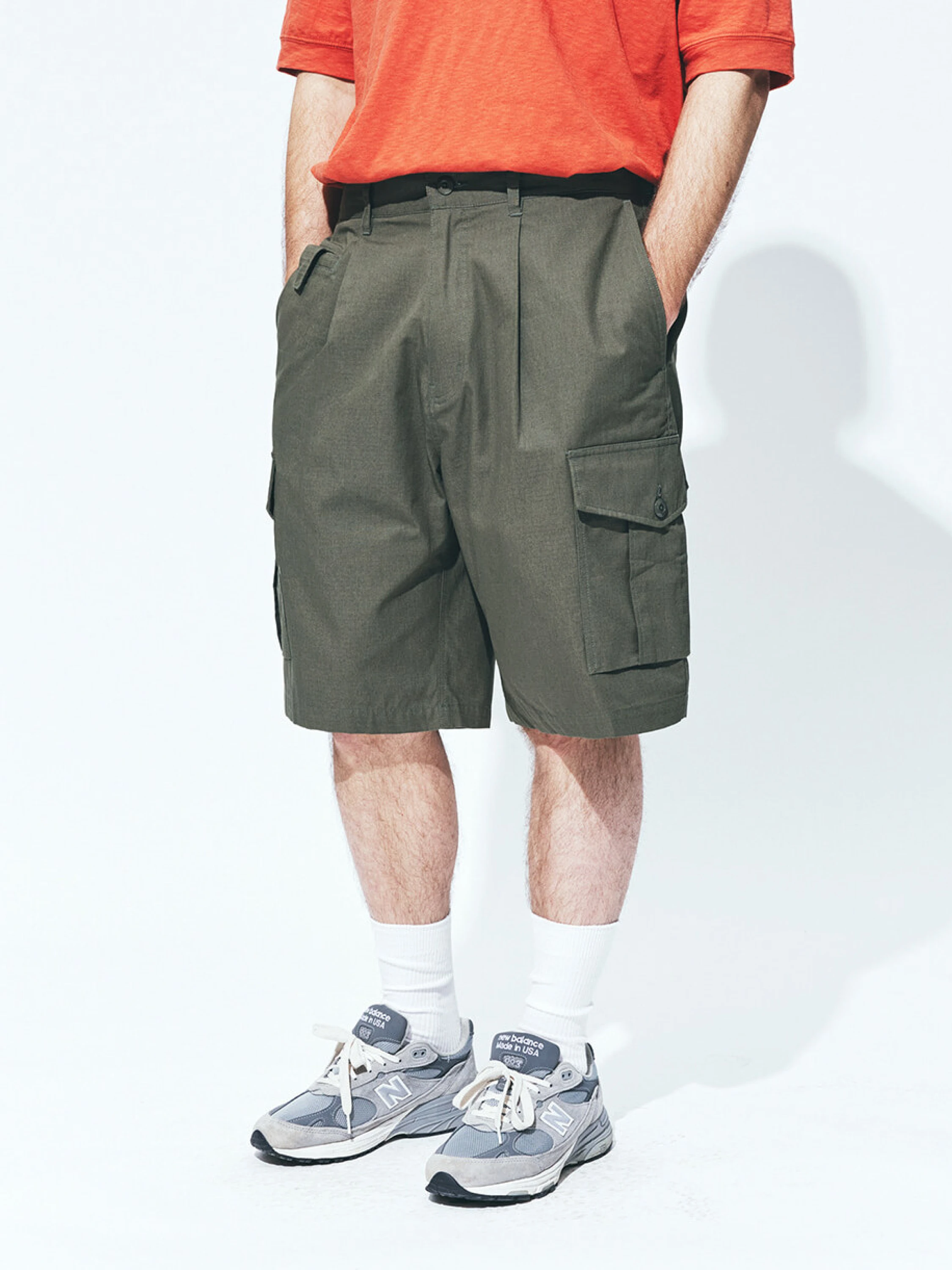 Шорты Uniform Bridge 24SS BDU Short Pants Olive