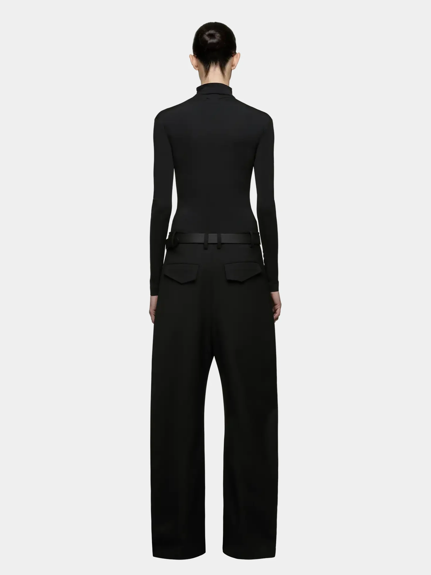 Брюки entire studios DC Black Wool