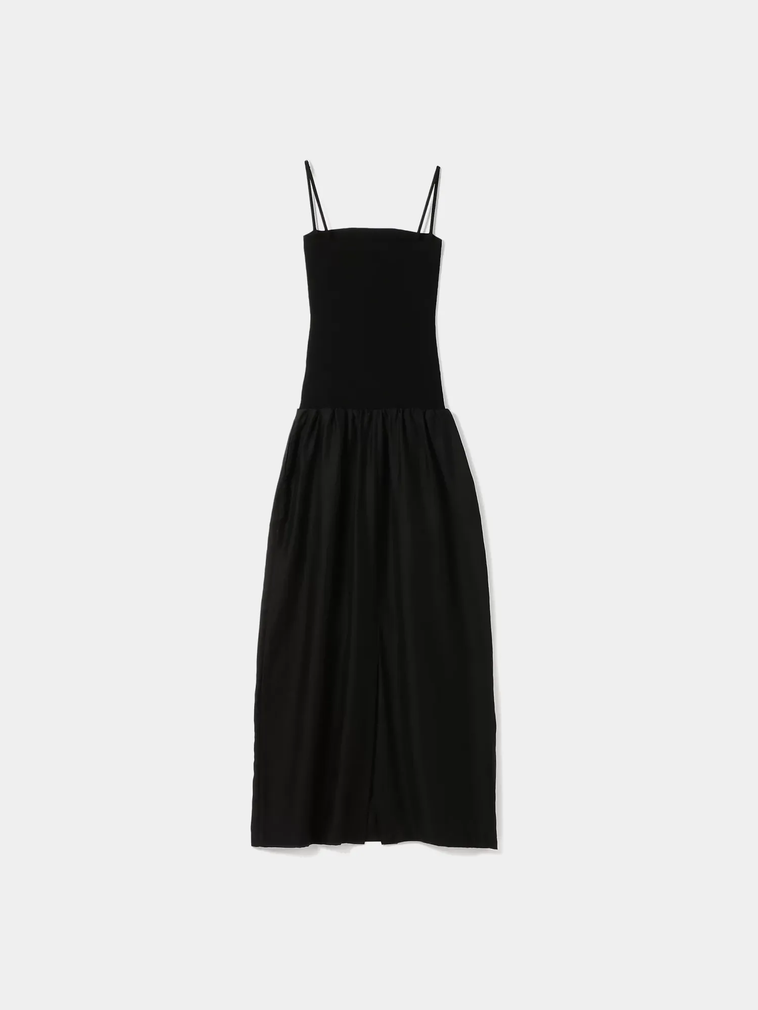 Женское платье AMOMENTO Silky Knit Maxi Black