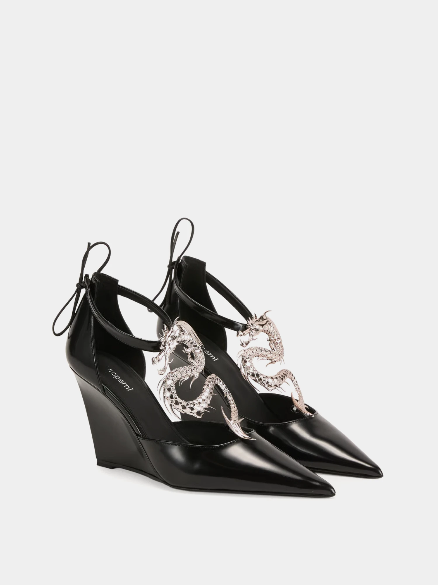 Женские туфли Coperni Dragon Wedge Pump Black