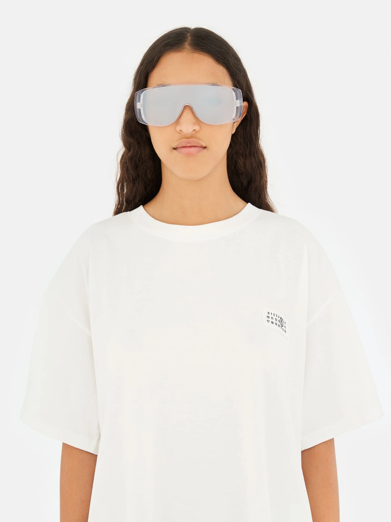 Очки MM6 Maison Margiela Mask White