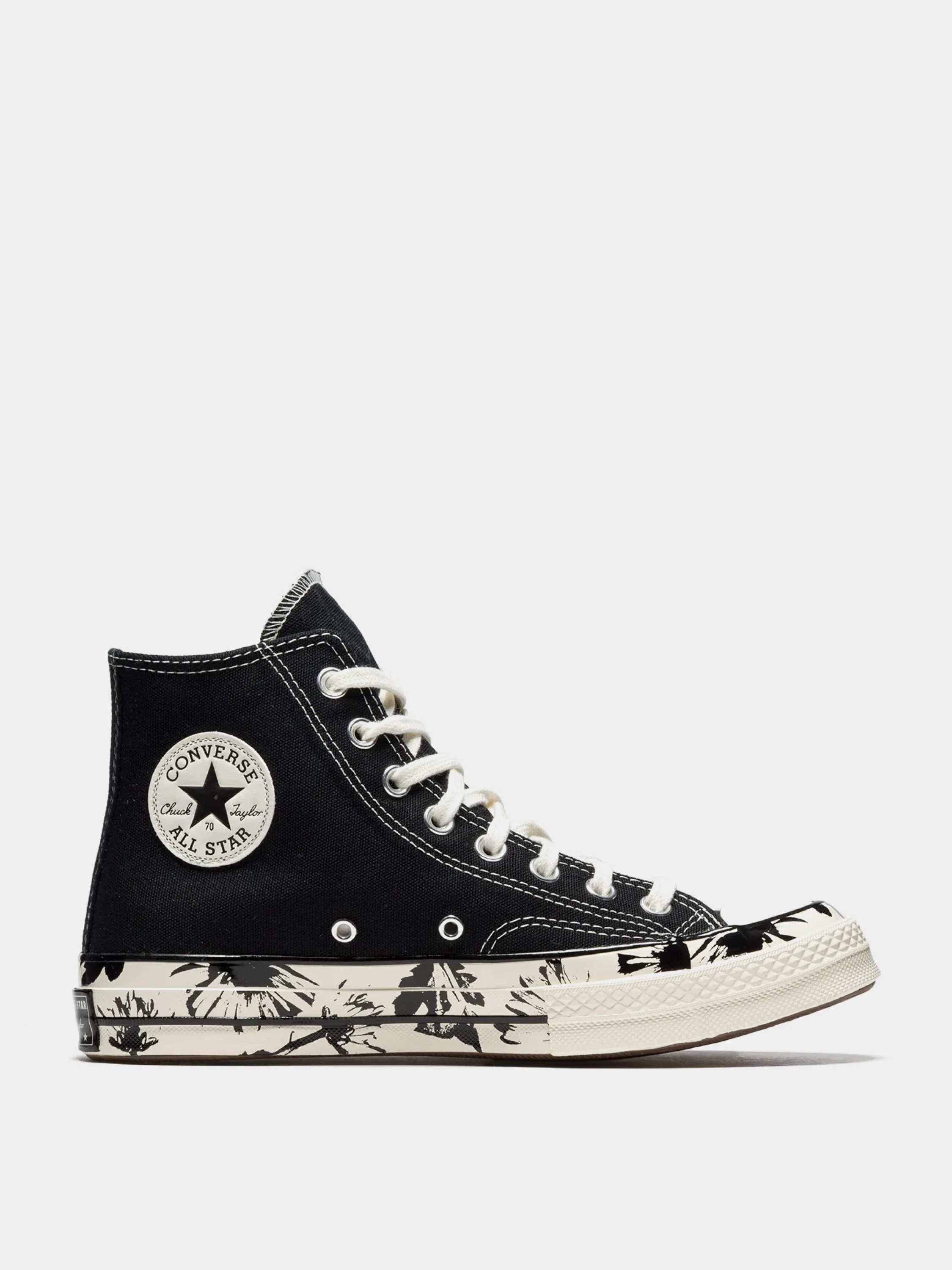 Кеды Converse CHUCK 70 HI BLACK/EGRET/EGRET