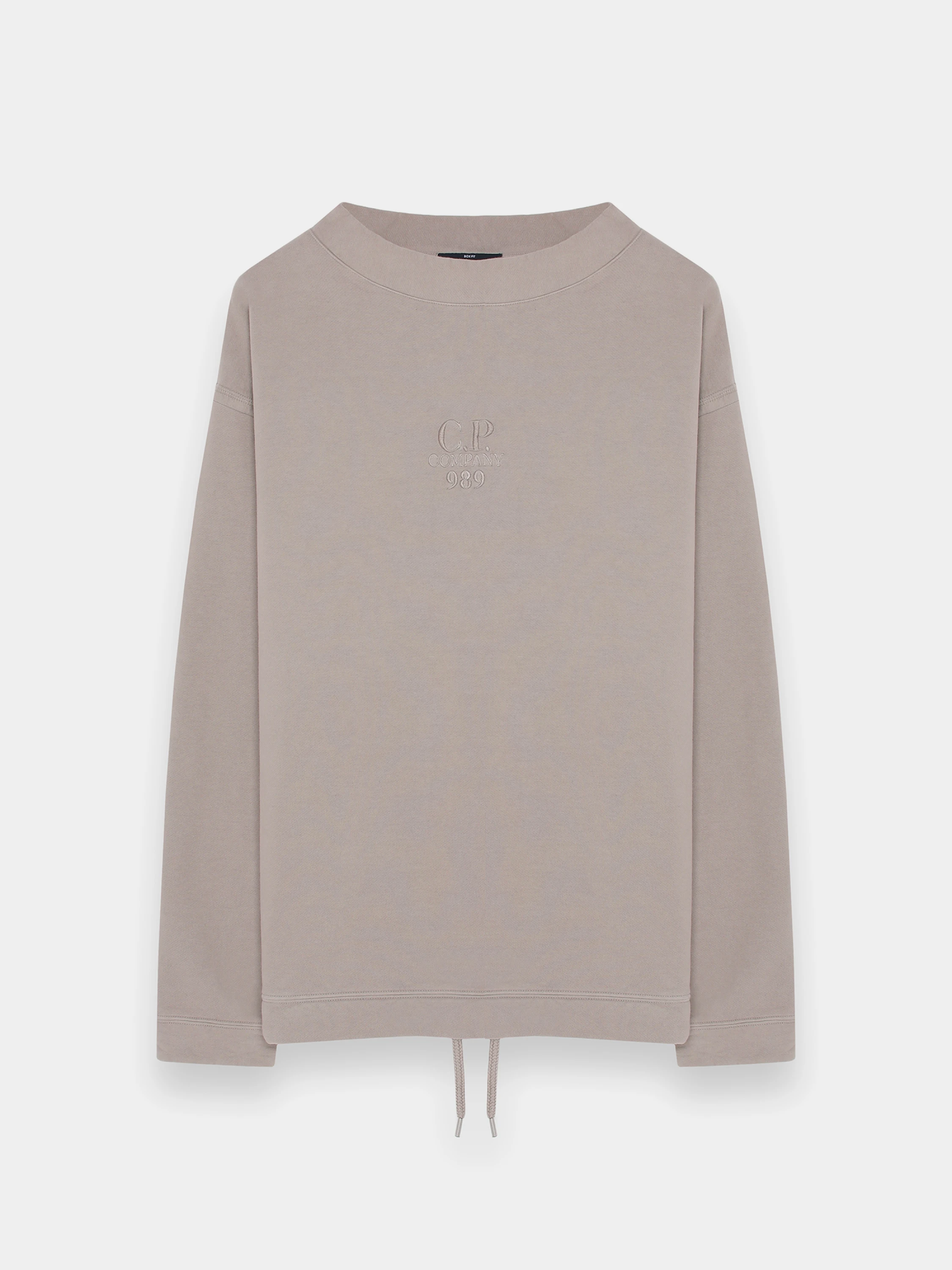 Свитшот C.P. Company Diagonal Fleece Boxy Vintage Khaki