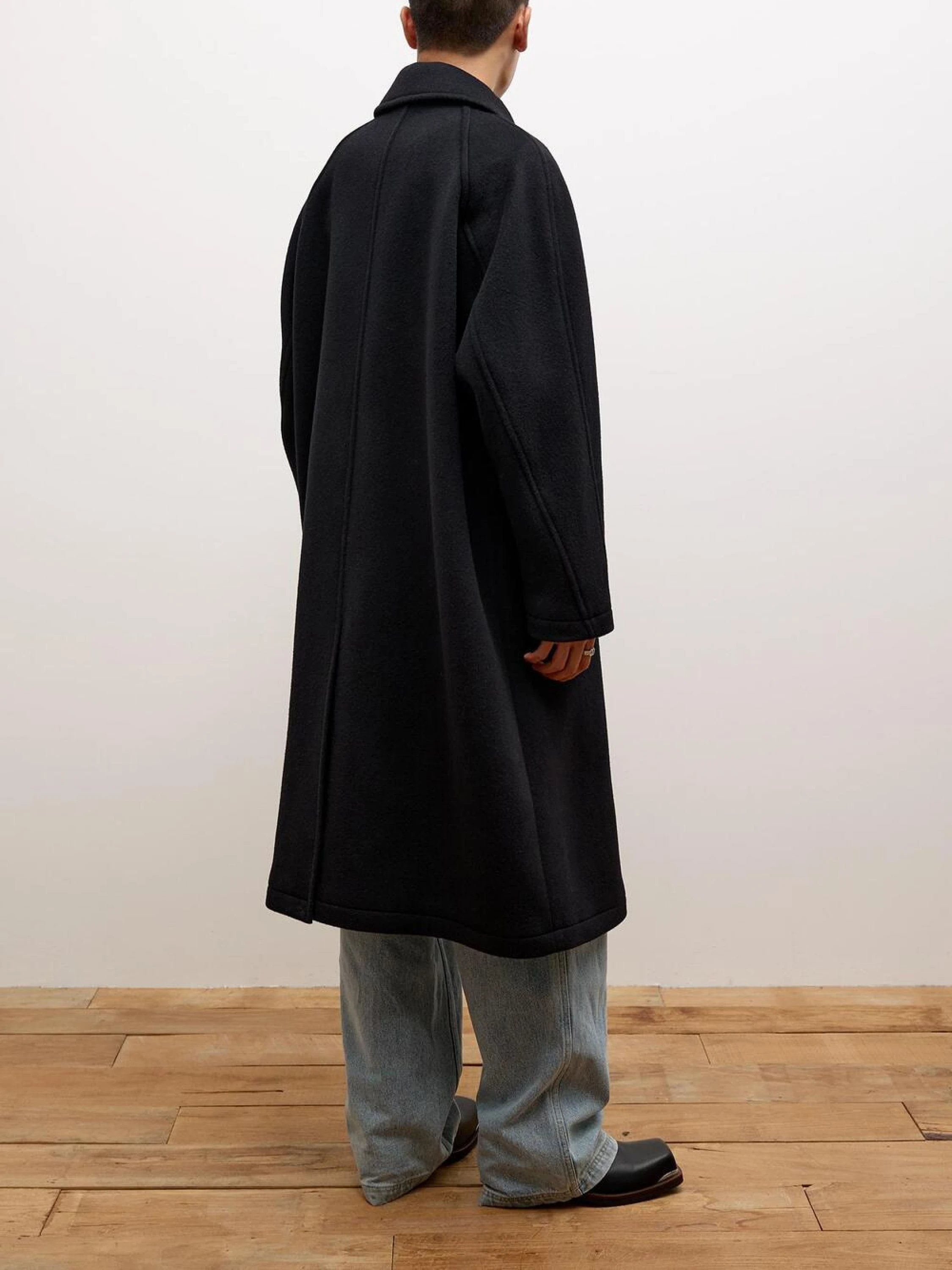 Пальто AFTER PRAY Tourist Cashmere Balmacaan Black