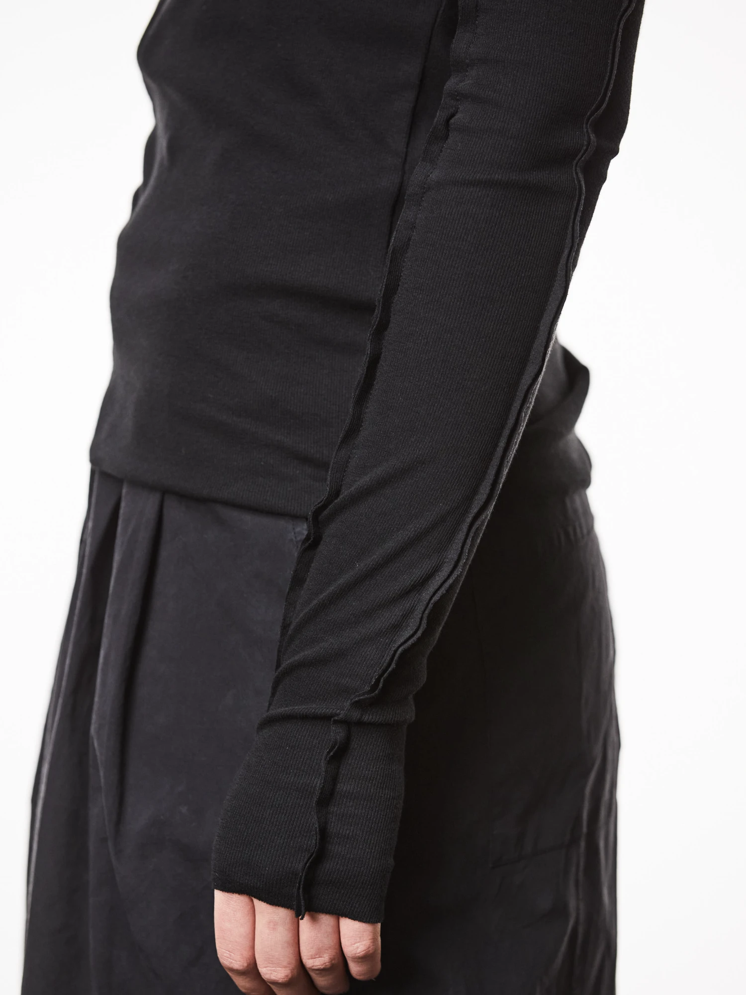 Лонгслив thom/krom W TS 561 Black