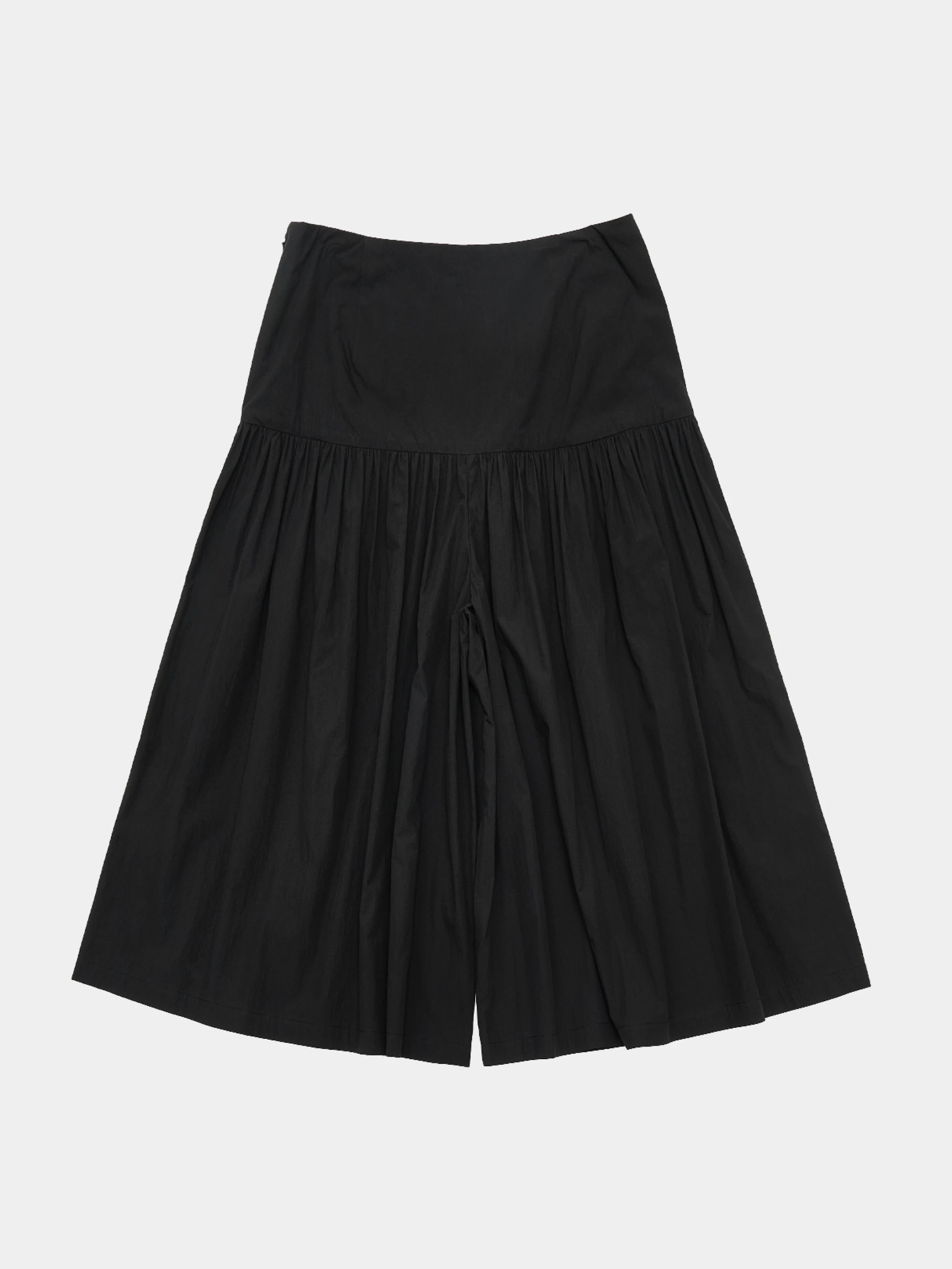 Женские брюки AMOMENTO Shirring Flare Pants Black