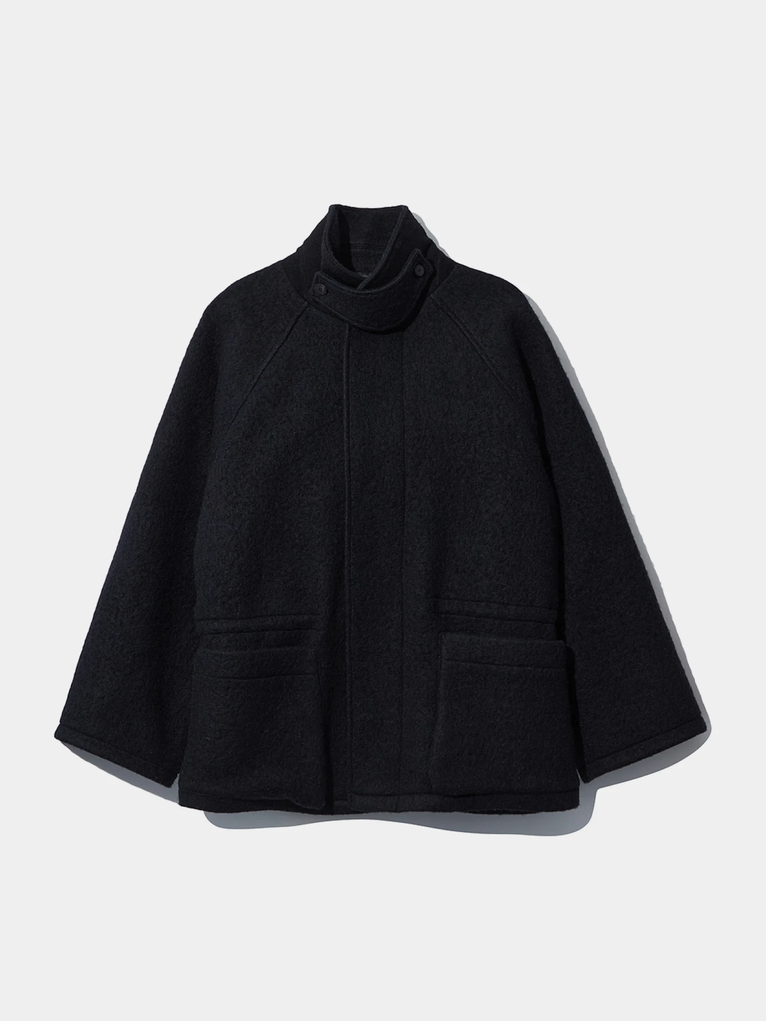 Полупальто LE17SEPTEMBRE Wool Hunting Half Black