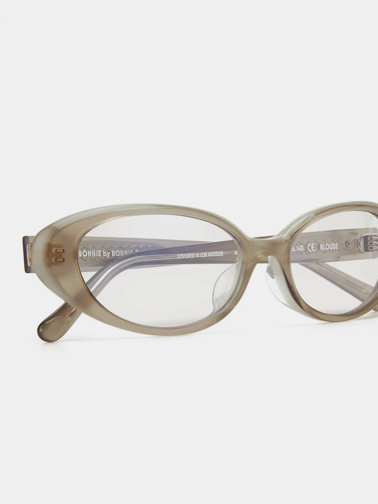 Очки Bonnie Clyde Blouse Grey & Clear Lens
