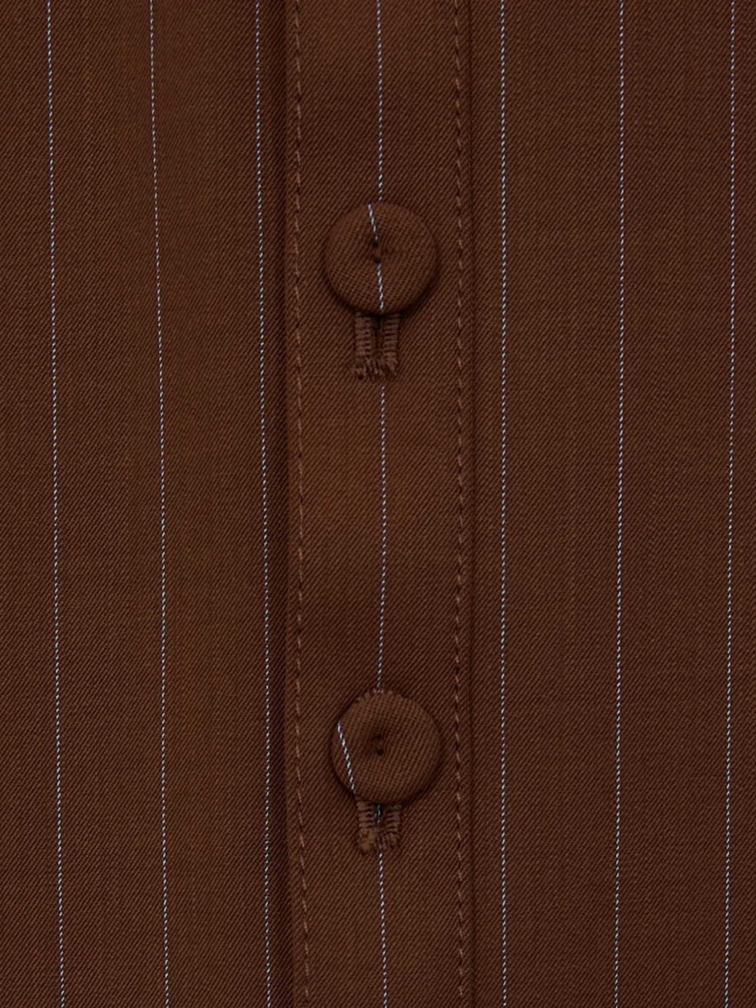 Женская юбка Jean Paul Gaultier Tailoring Pinstriped Brown/Light Blue