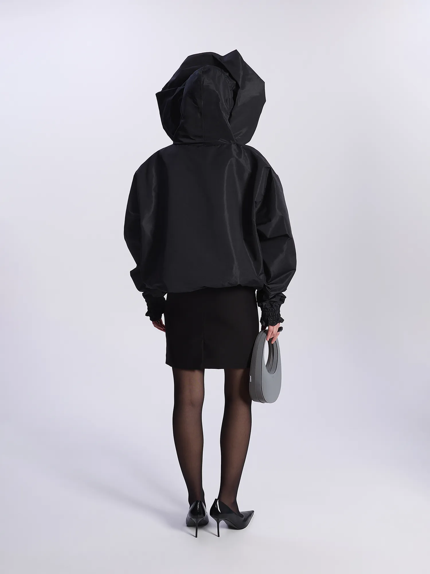 Куртка YUME YUME Zip Up Coat Nylon Black