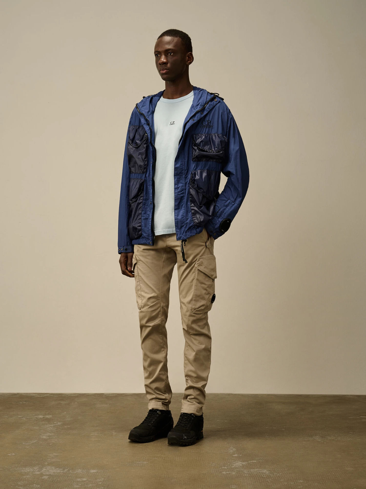Брюки C.P. Company Stretch Sateen Utility Vintage Khaki