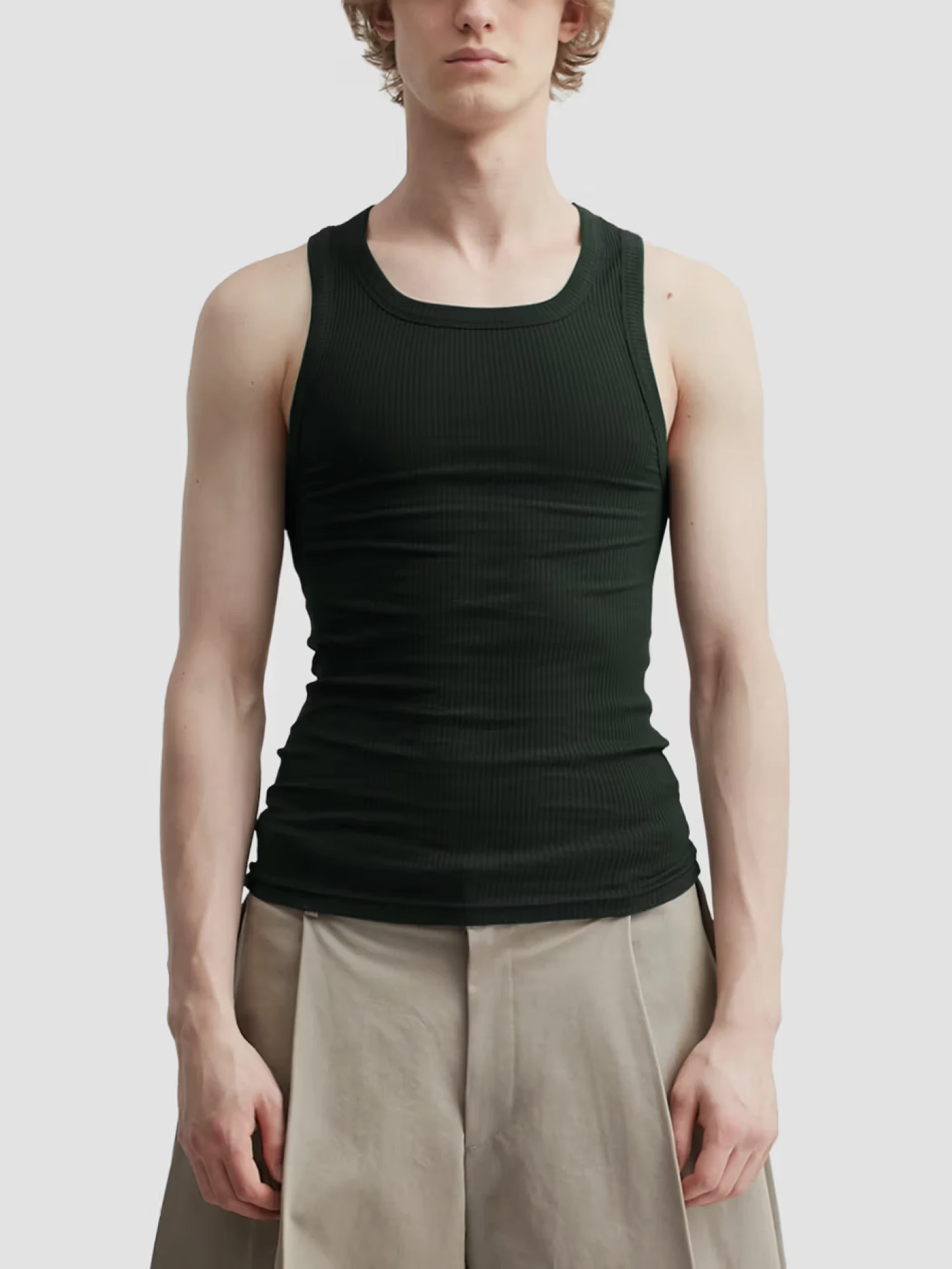 Майка Seventh Base Rib Vest Slate