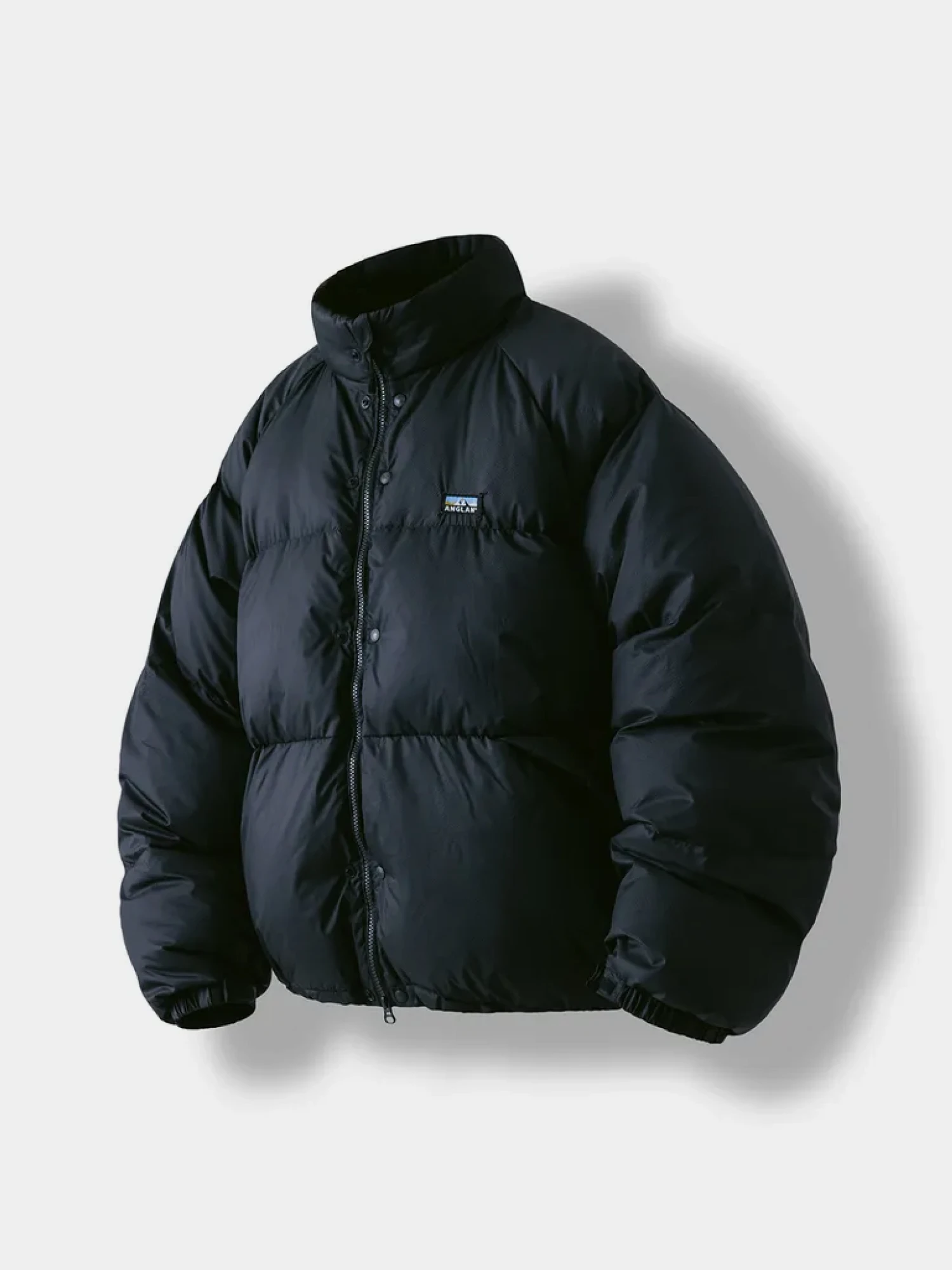 Пуховик ANGLAN Billow Snap Down Jacket Black