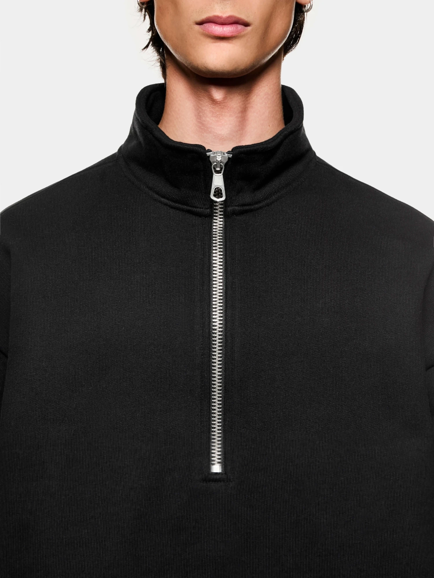 Халф-зип MKI MIYUKI ZOKU 800 GSM Superweight Black