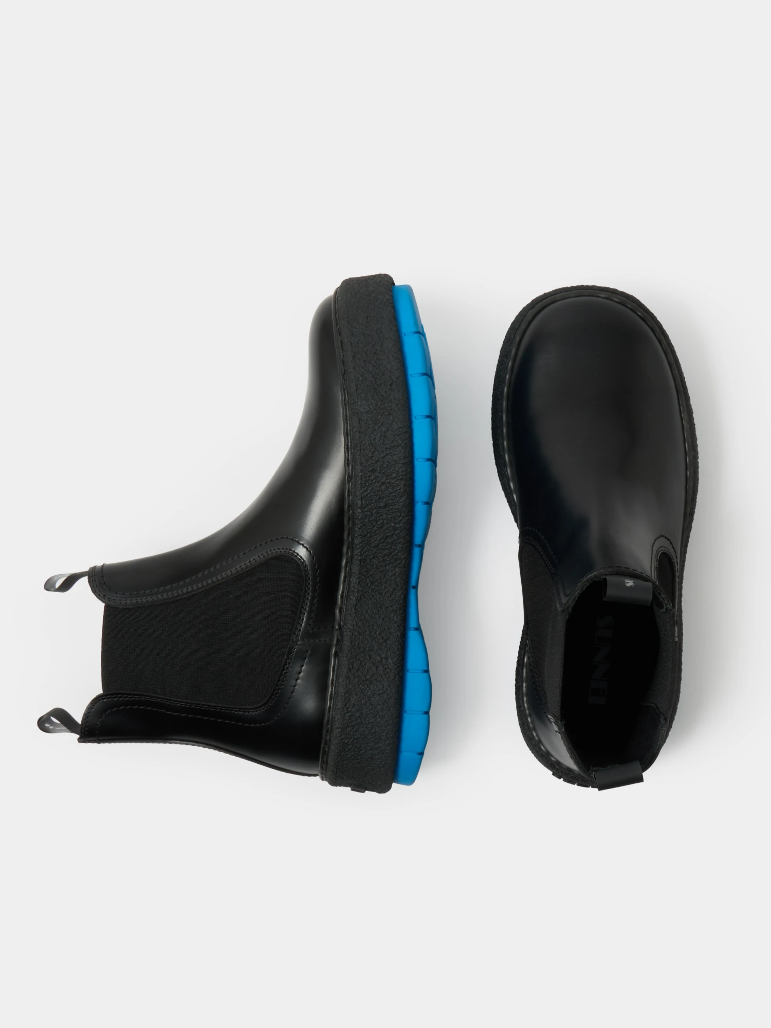 Челси Sunnei Cemento Chelsea Boot Black Blue