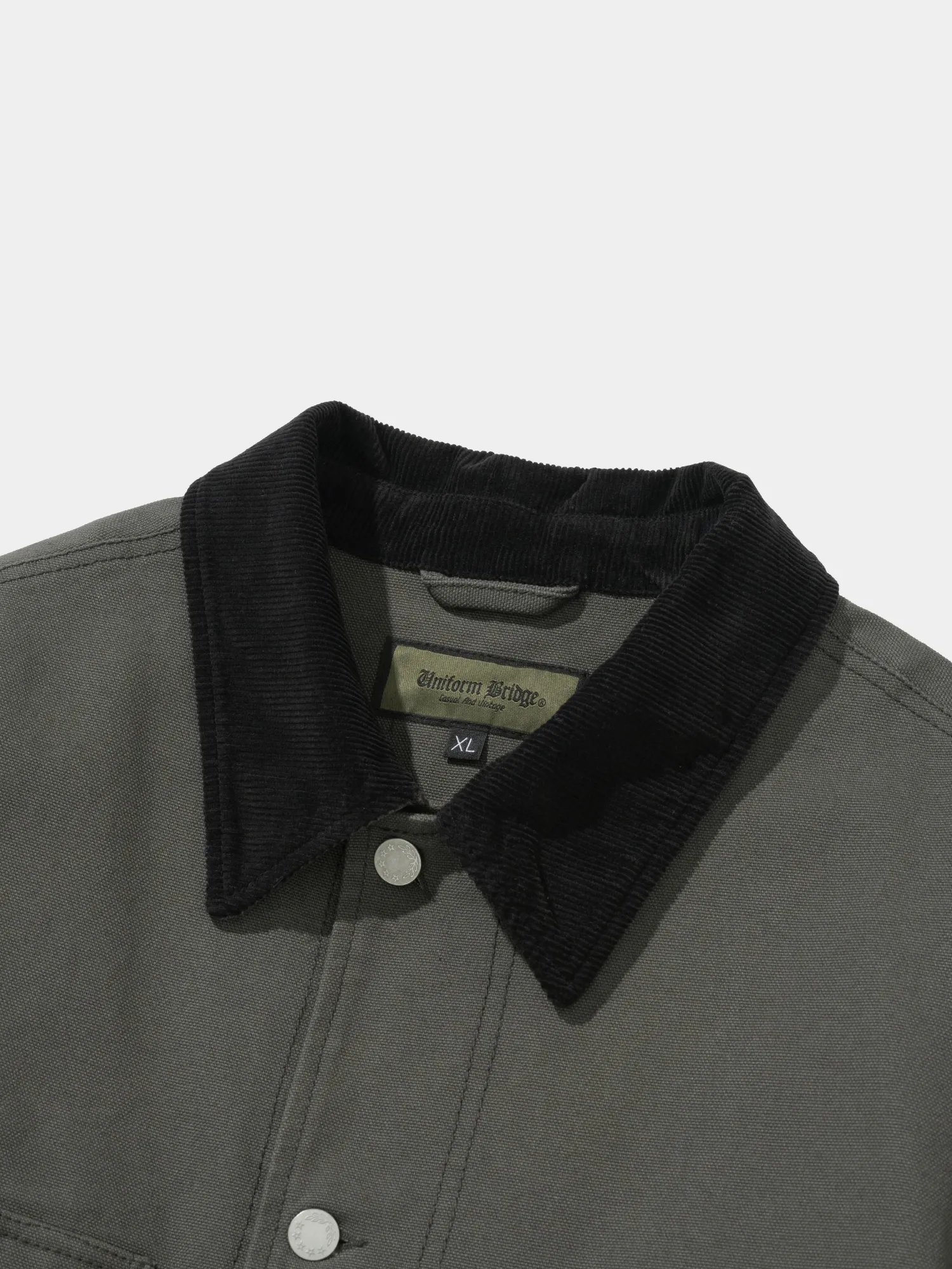 Куртка Uniform Bridge Oxford Coverall Chore Greyish Olive