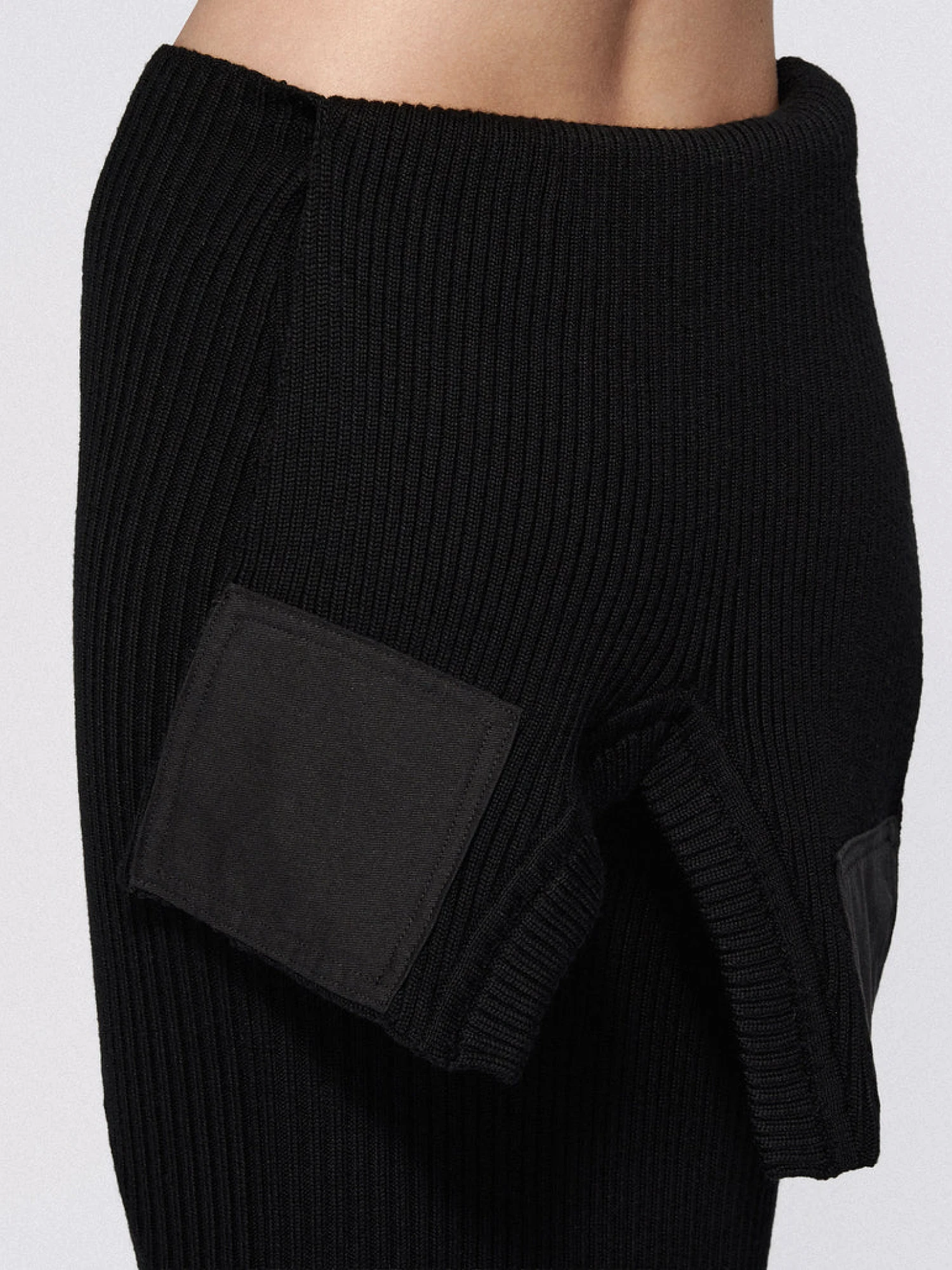 Женская юбка SRVC Marshal Knit Skirt Black