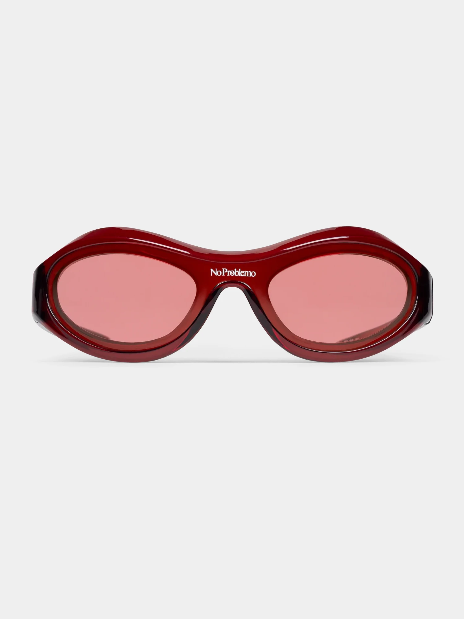 Очки NO PROBLEMO x LE SPECS Vortex Vermillion/Crimson Tint