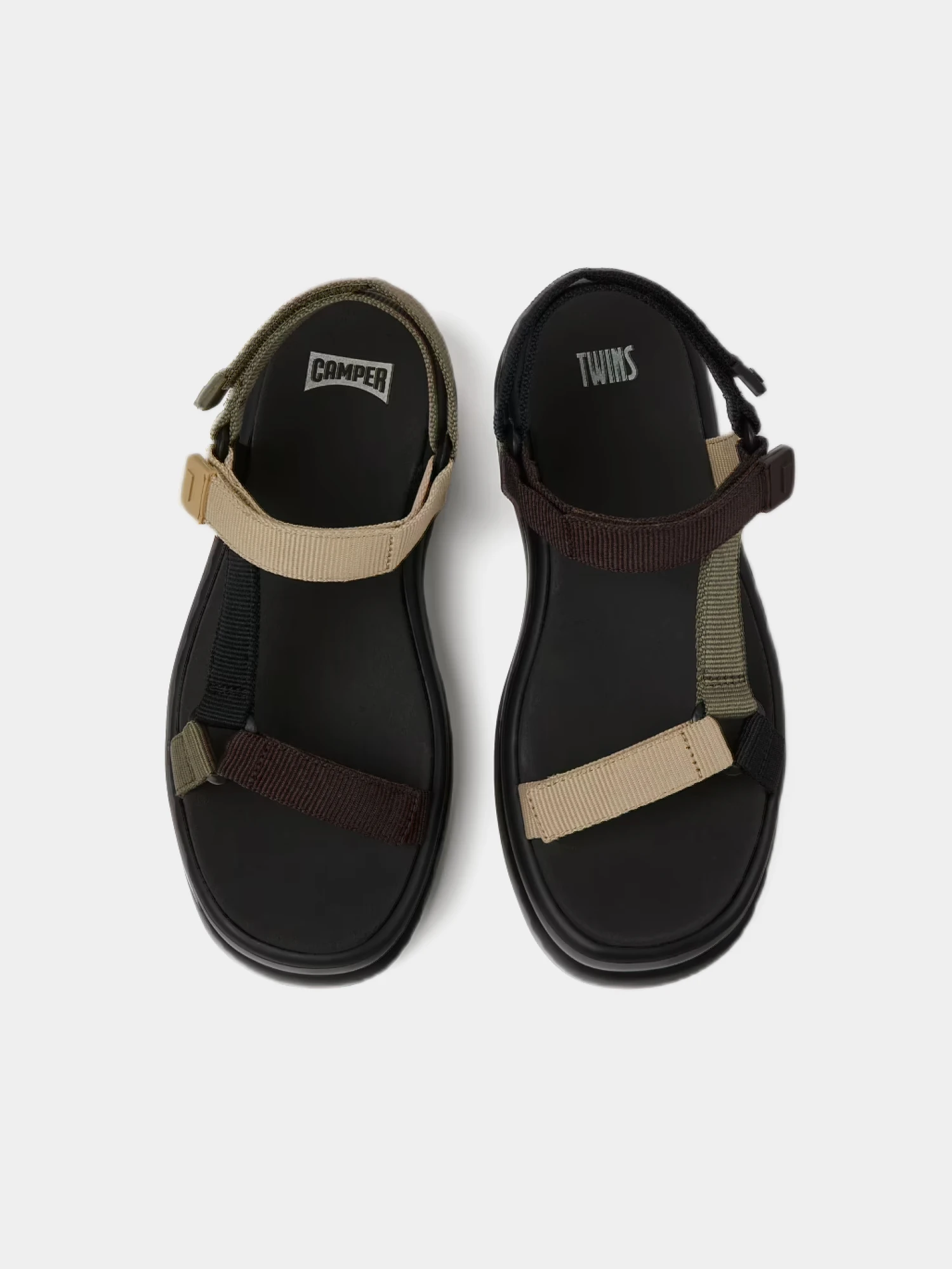 Женские сандалии Camper Twins Recycled PET Multicolor