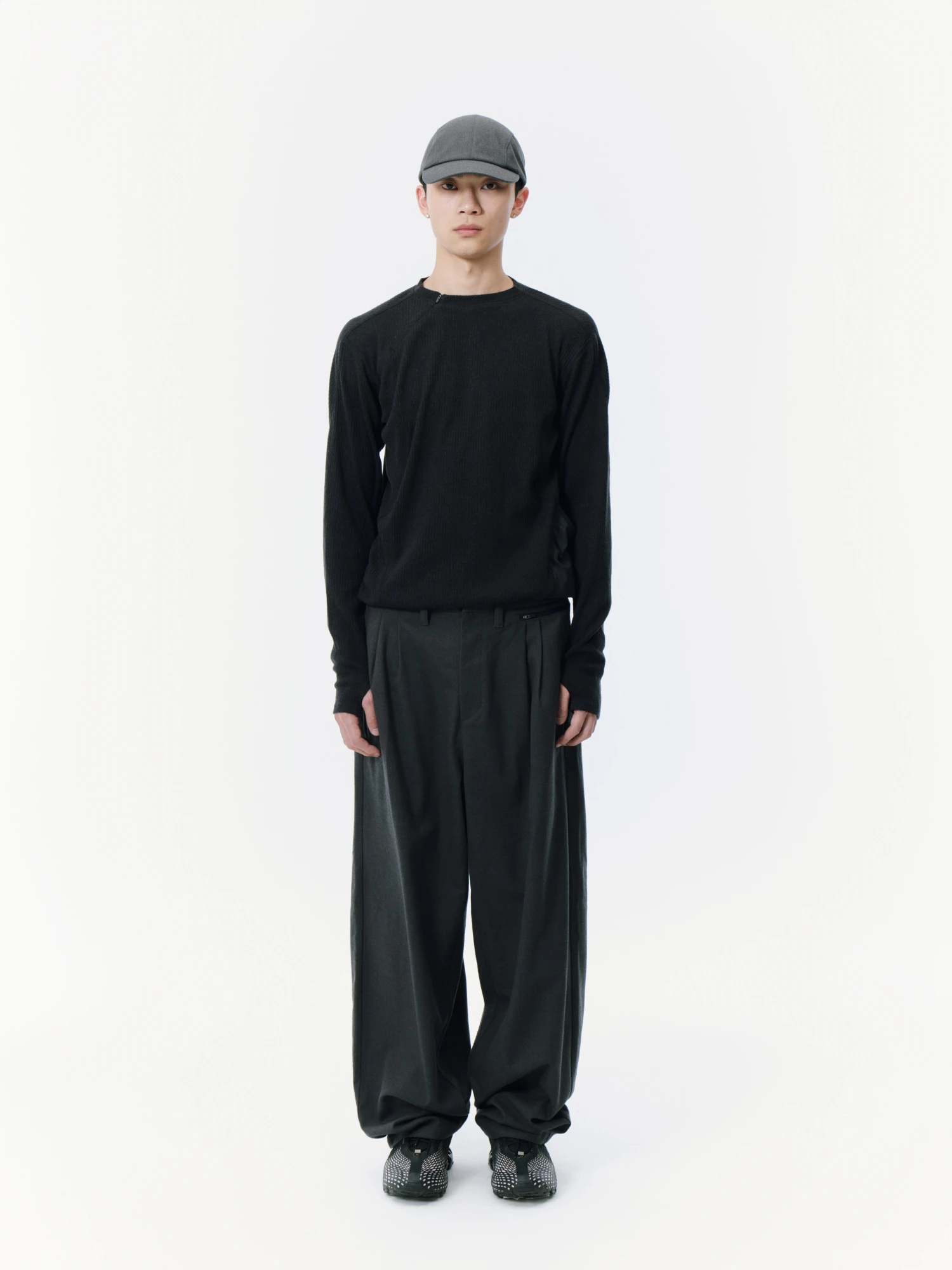 Брюки SAN SAN GEAR Wide Pants Charcoal