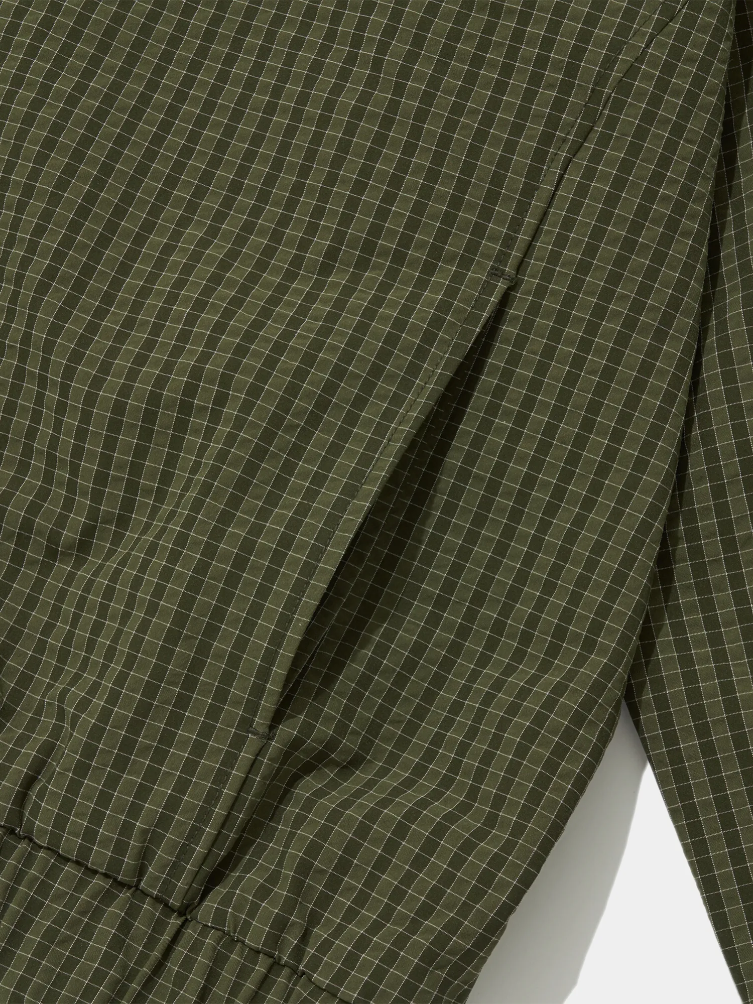 Бомбер MERELY MADE Premium Bubble Check Raglan Blouson Olive Check