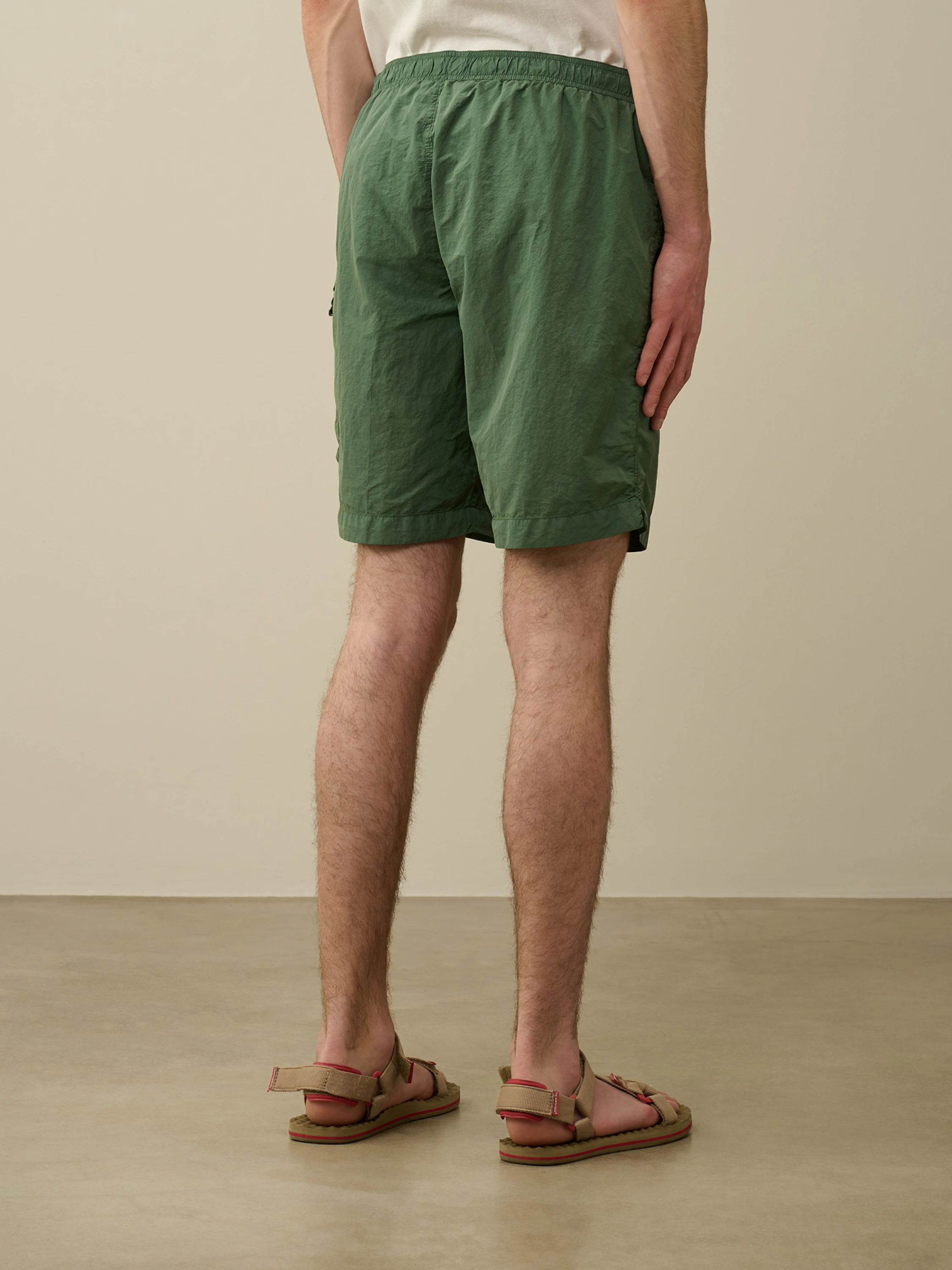 Шорты C.P. Company Flatt Nylon Cargo Swim Duck Green