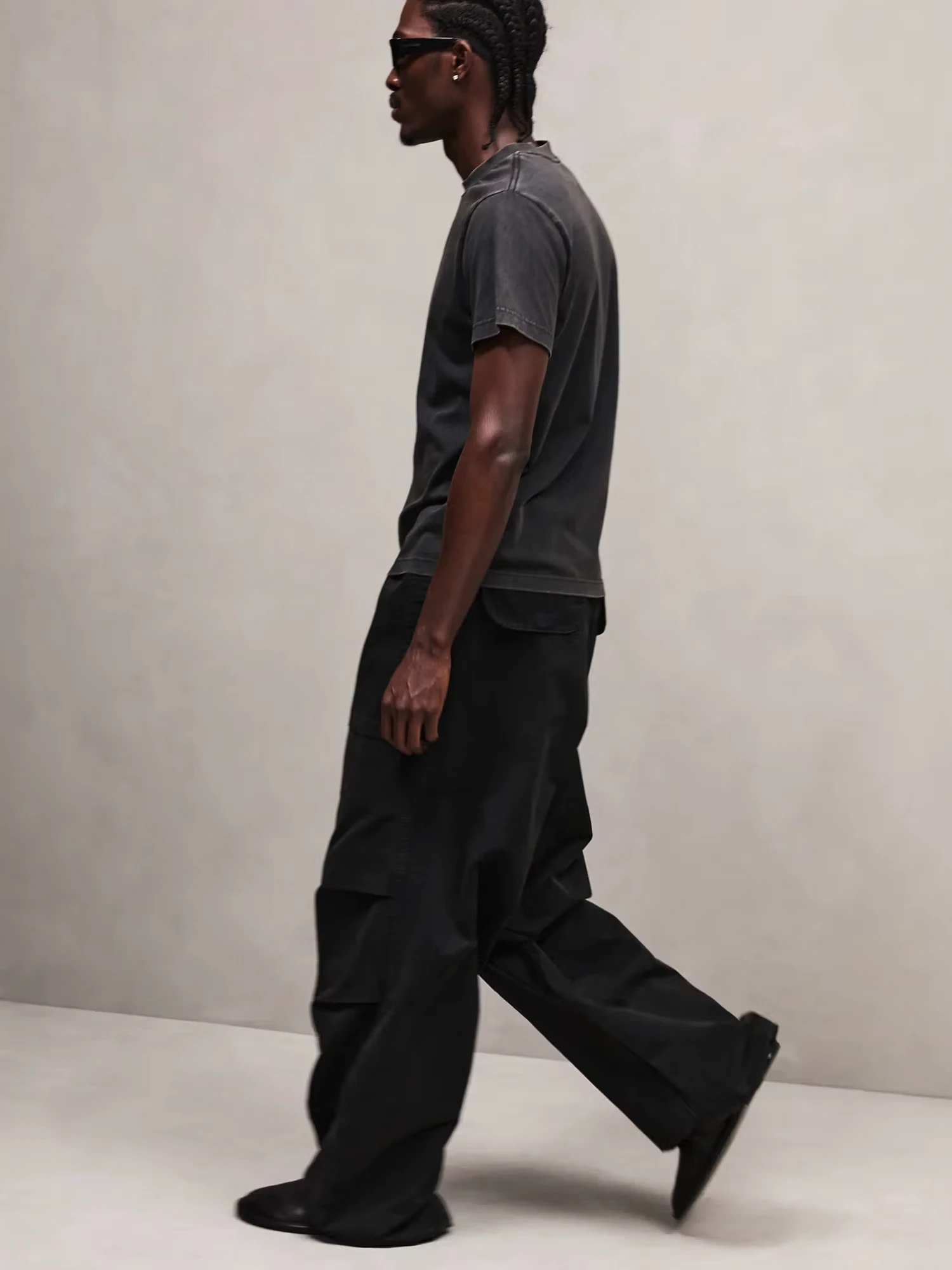 Брюки entire studios Barren Cargo Washed Black