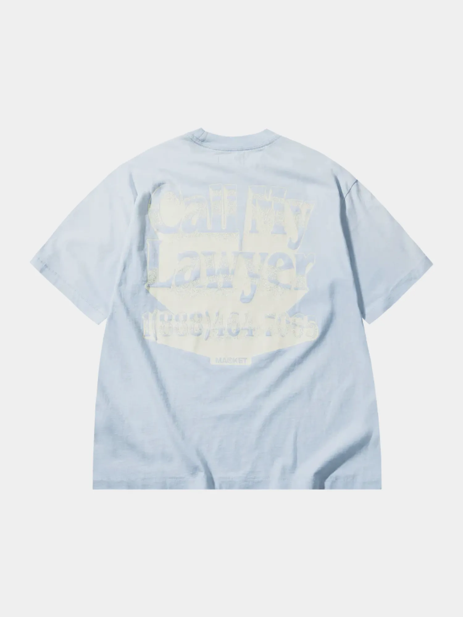 Футболка MARKET CALL MY LAWYER 3D T-SHIRT Blue