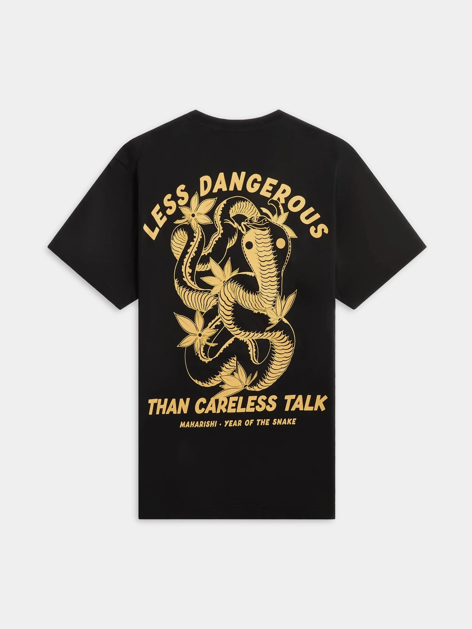 Футболка MAHARISHI 1453 Less Dangerous Black