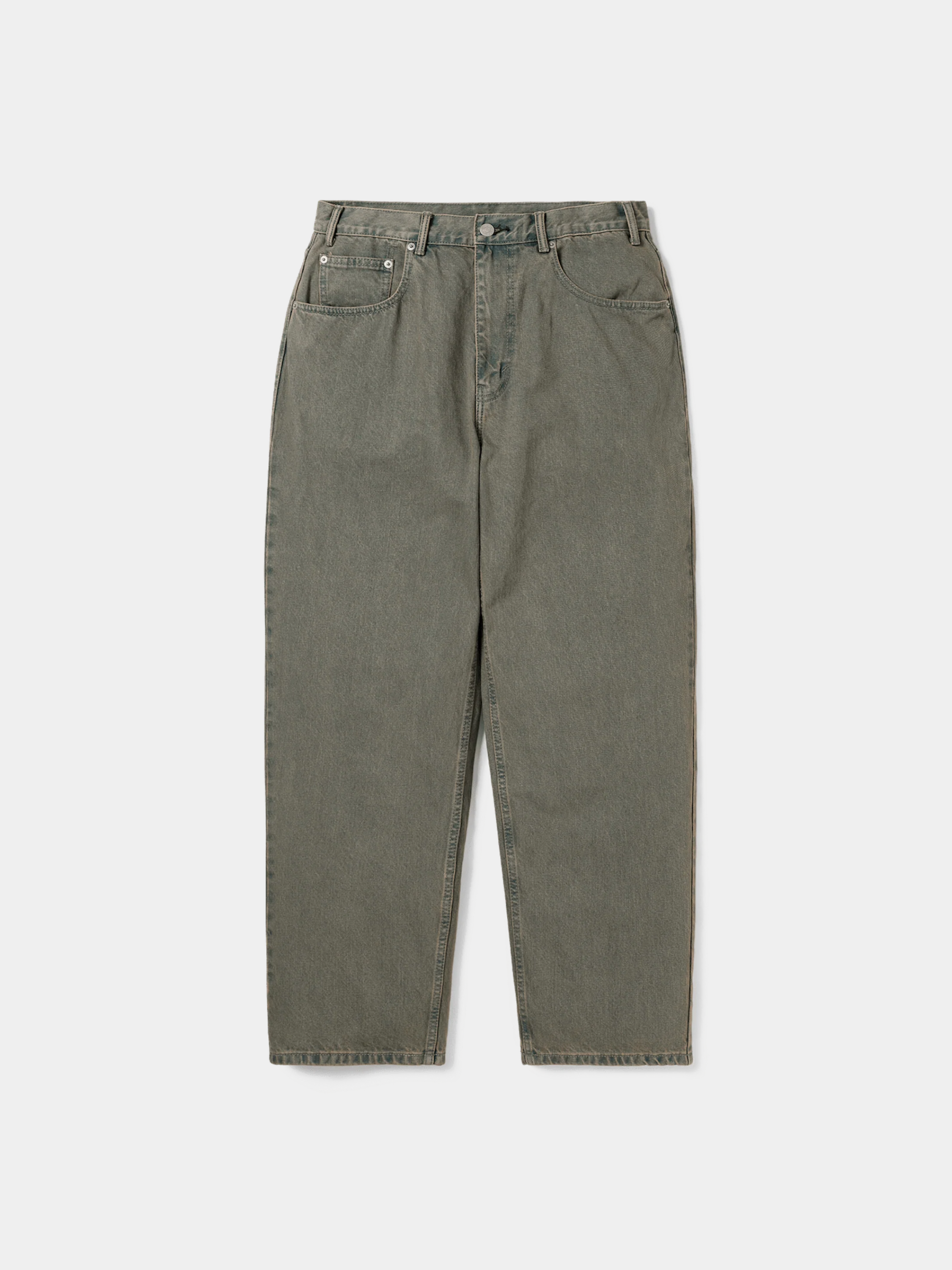 Джинсы thisisneverthat Relaxed Jeans Grey Green