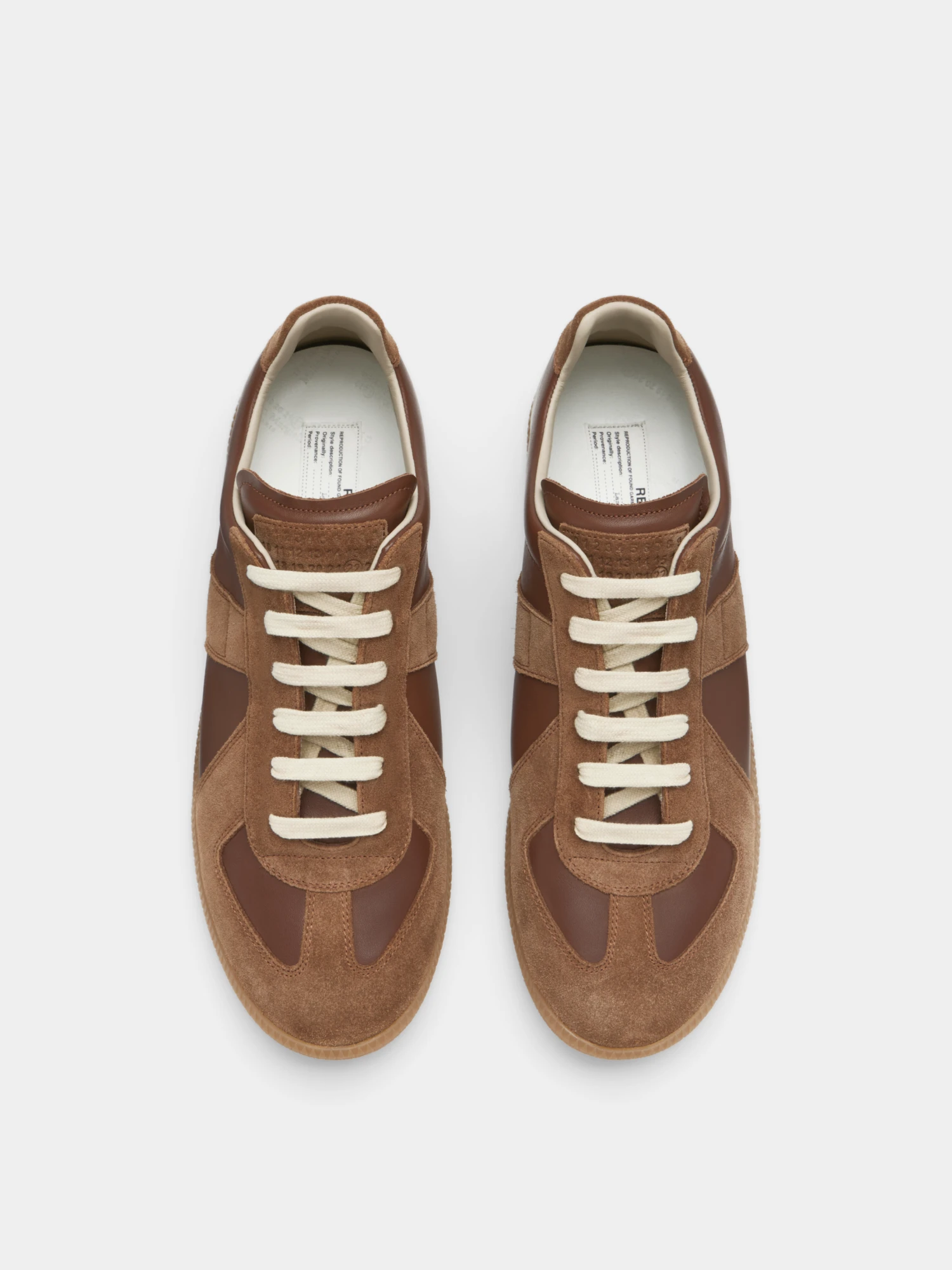 Кеды Maison Margiela Replica Adobe Brown