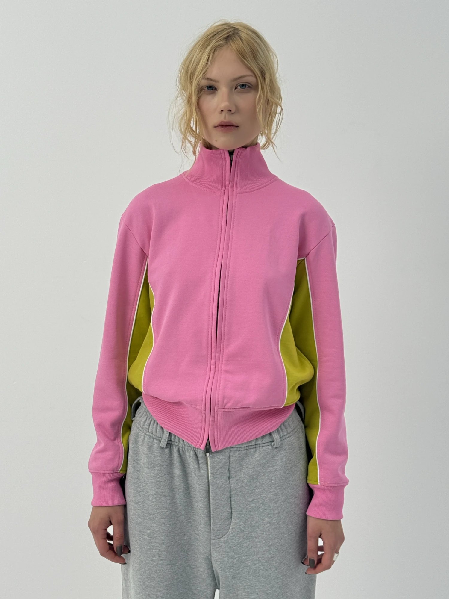 Толстовка Siniy Vsadnik Candy Olympic Jacket Pink/Yellow/White