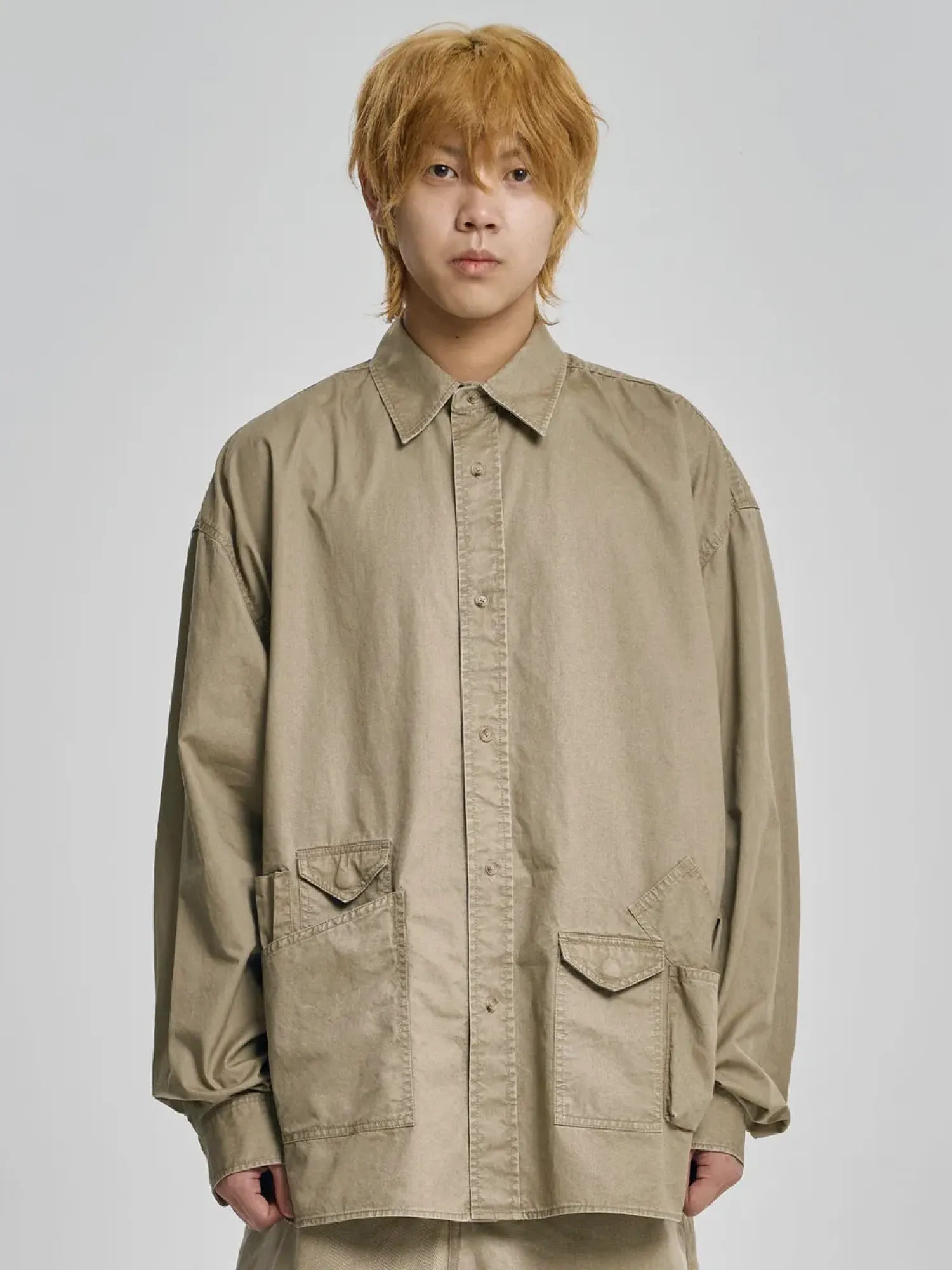 Рубашка AJOBYAJO Cation Utility Beige