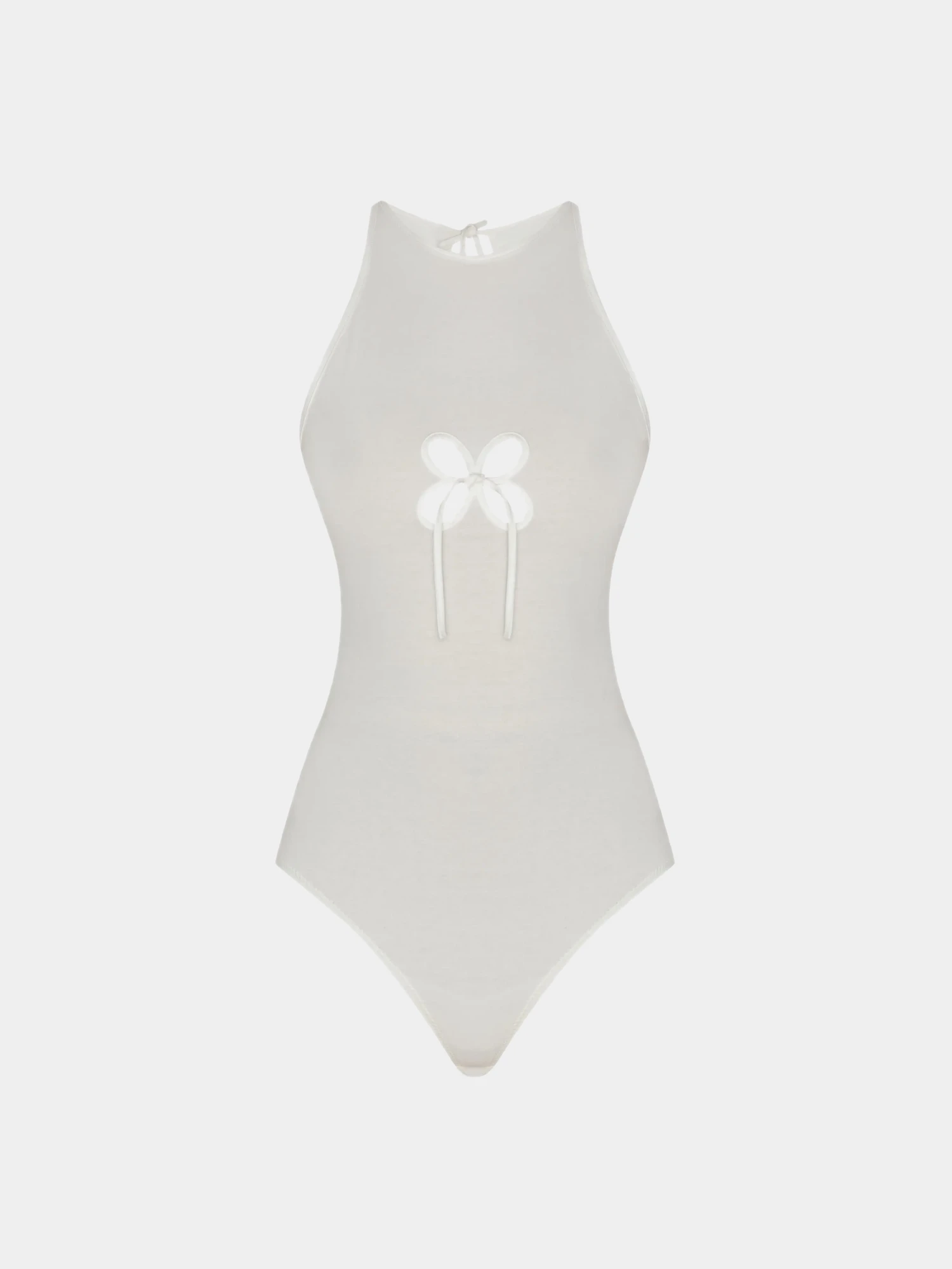 Женское боди J.KIM Petal Bodysuit White