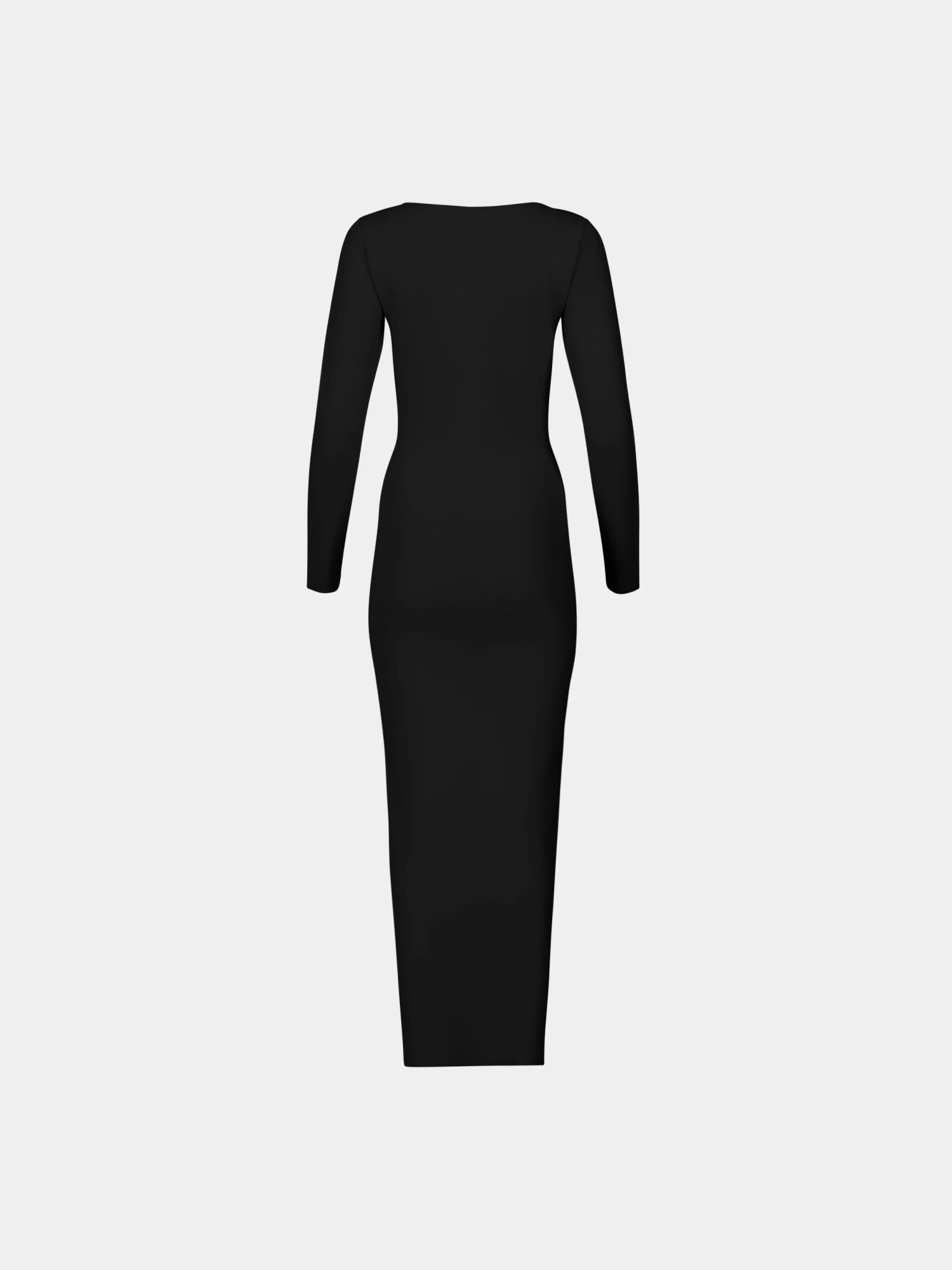 Женское платье entire studios Boat Neck Midi Black