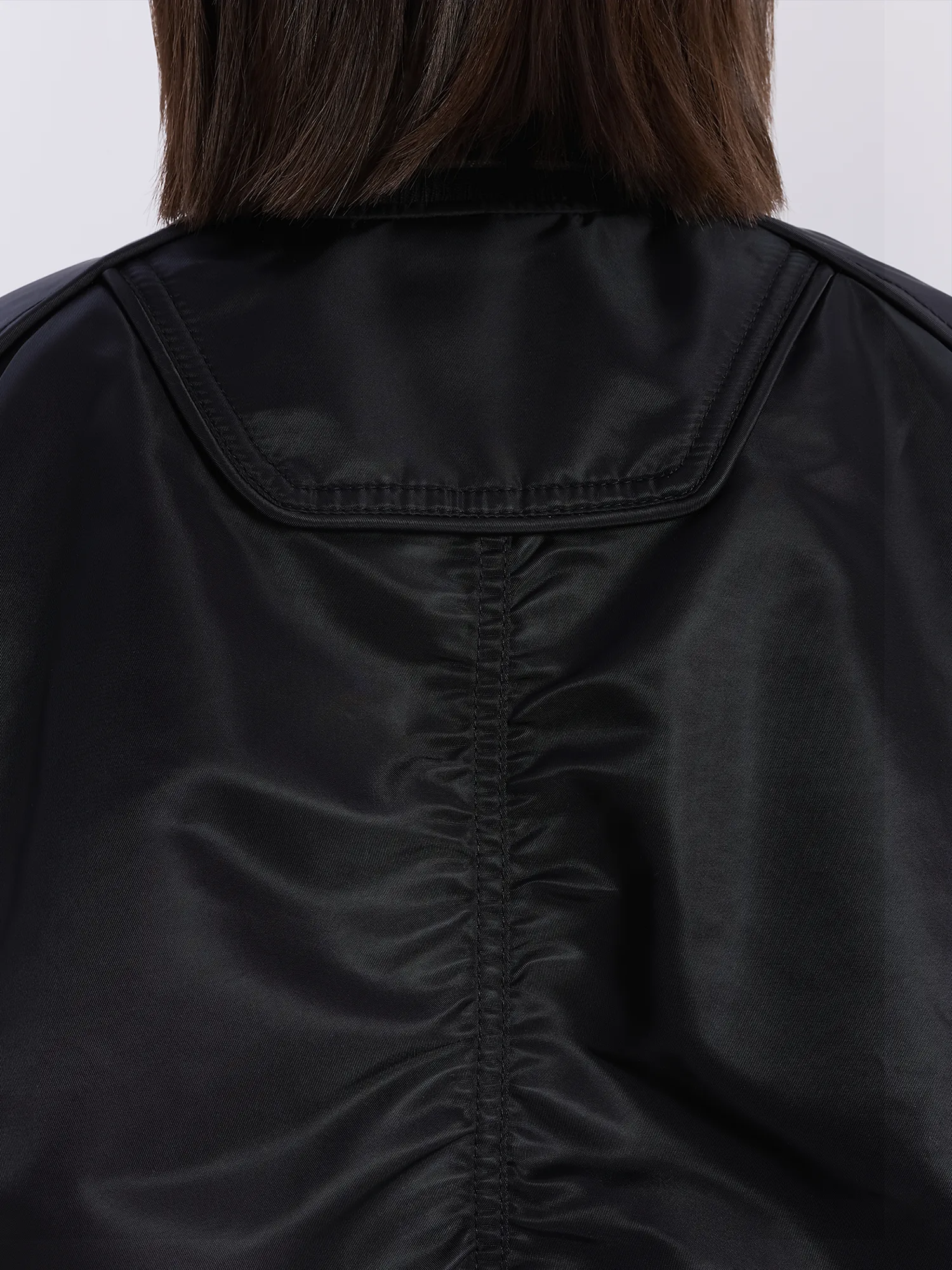 Женский бомбер JUUN.J Denim Layered MA-1 Black