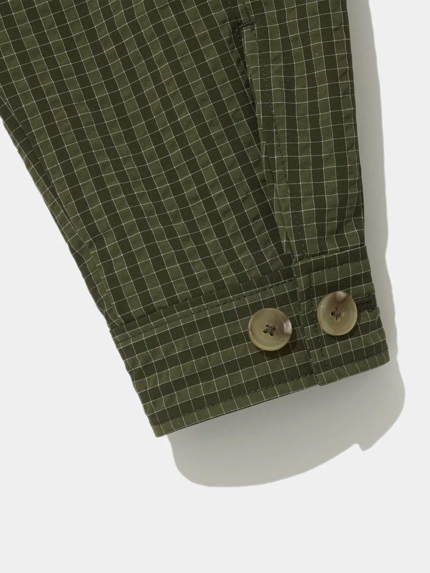 Бомбер MERELY MADE Premium Bubble Check Raglan Blouson Olive Check