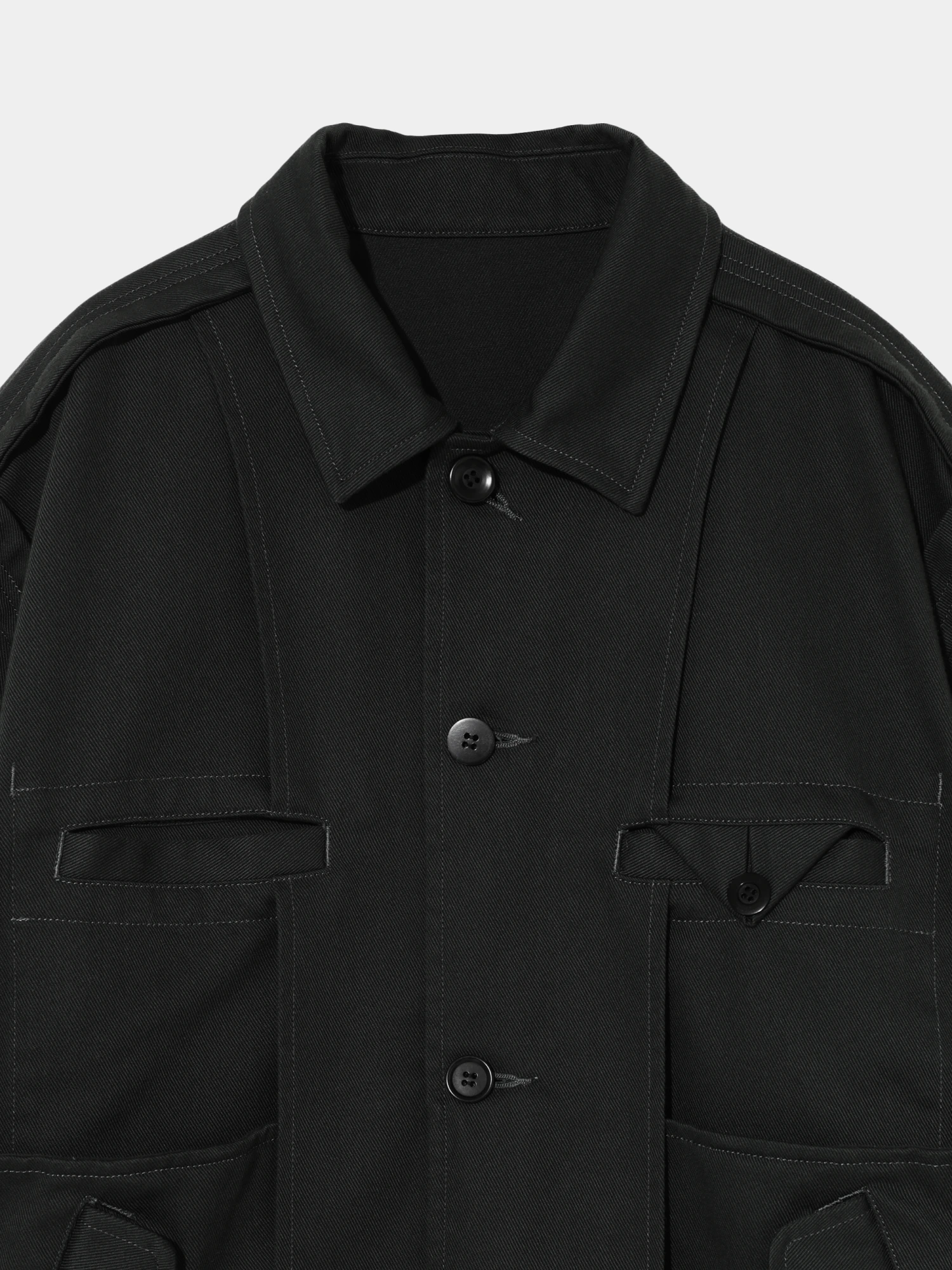 Овершот UNDERCOVER Inside-Out Design Blouson Black