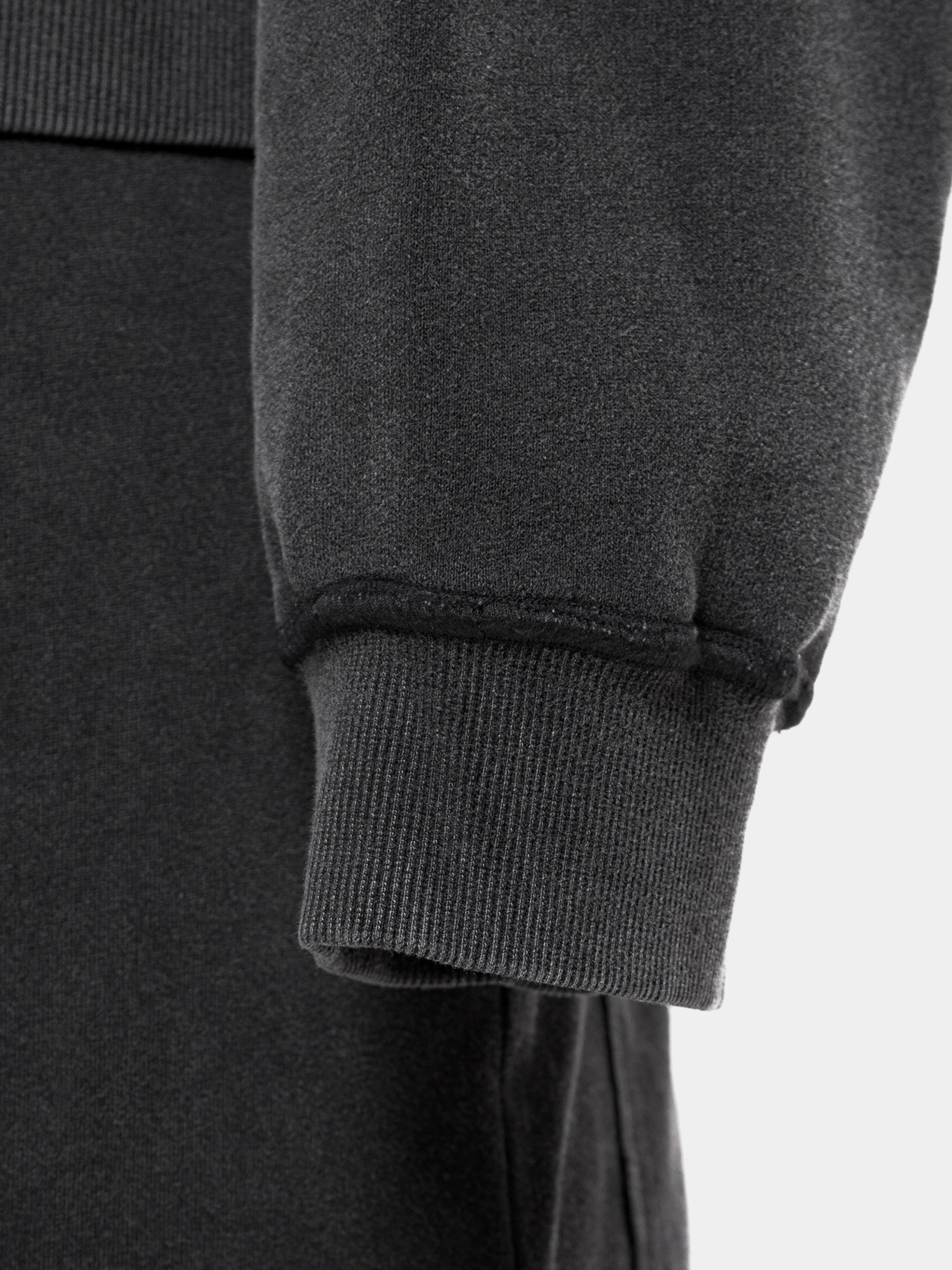 Худи ARNODEFRANCE 'Antisocial Flavor White' Washed Black