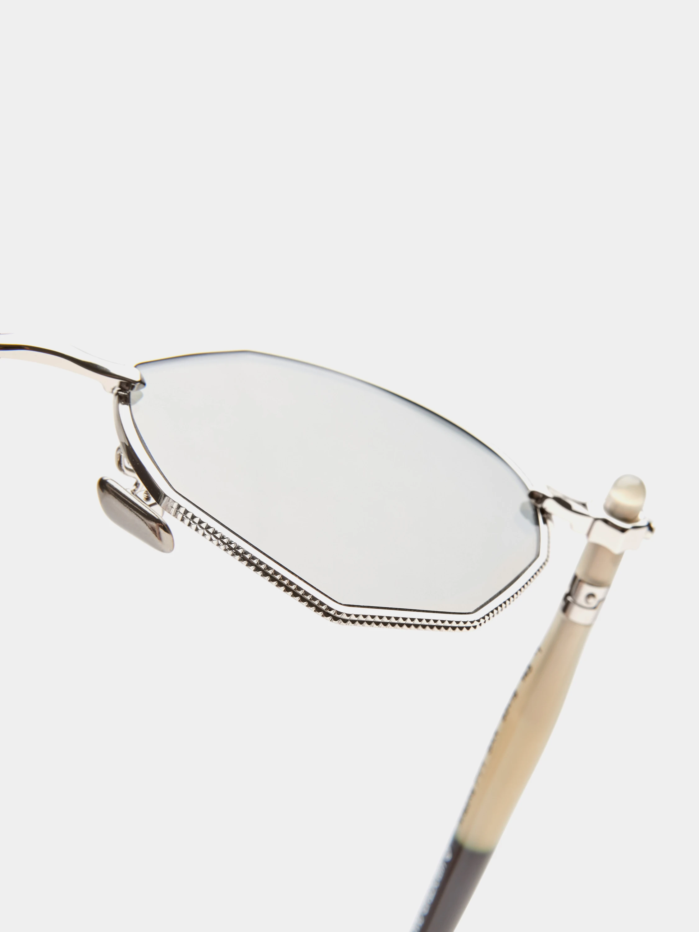 Очки KUBORAUM P71 Silver Artichoke Black Shine