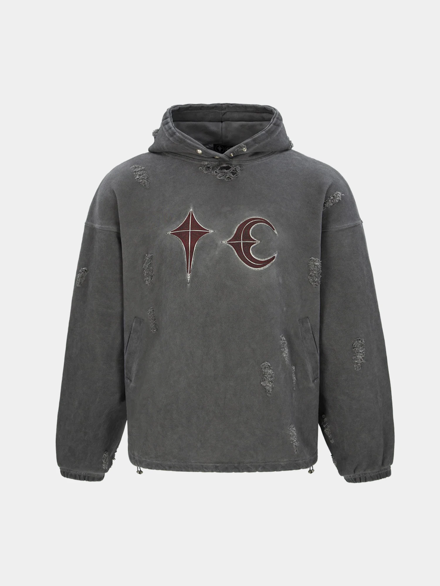 Худи Thug Club Rock Hoodie Grey