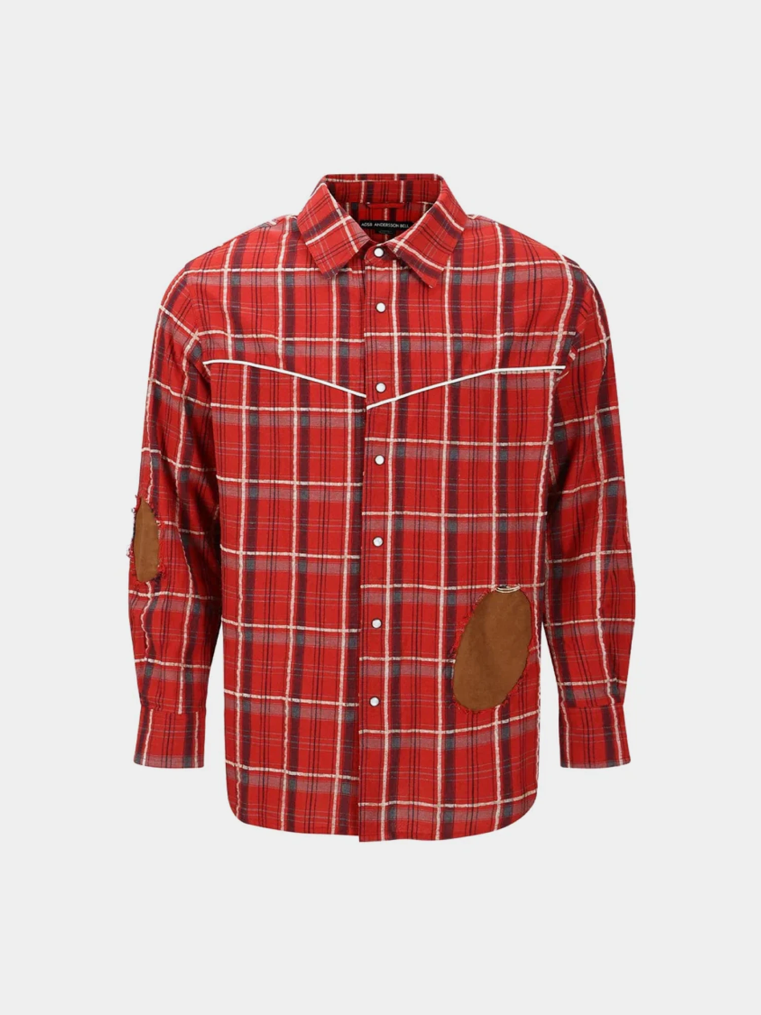 Рубашка Andersson Bell Noah Patch Check Red