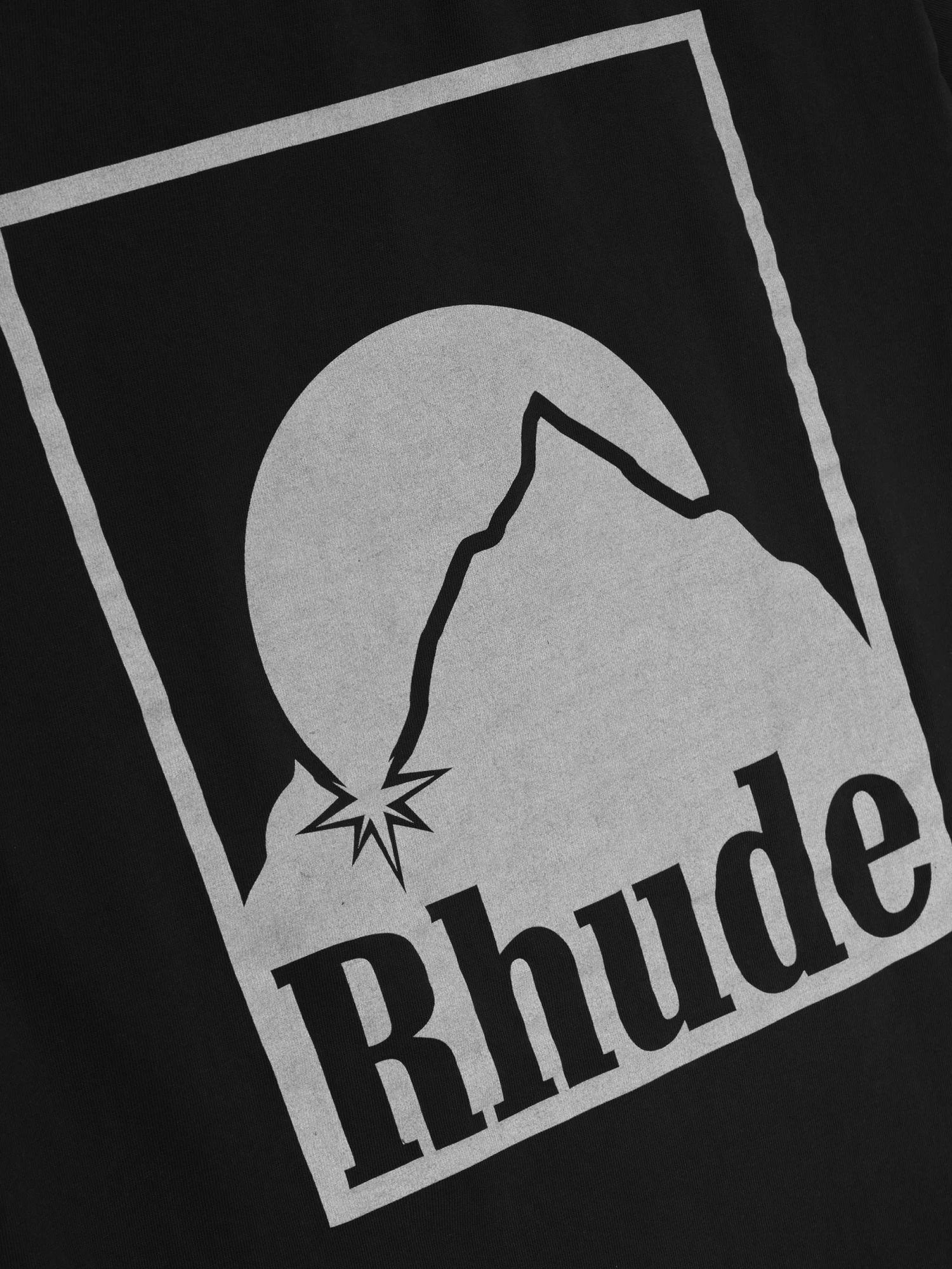 Футболка RHUDE Moonlight Badge Vtg Black