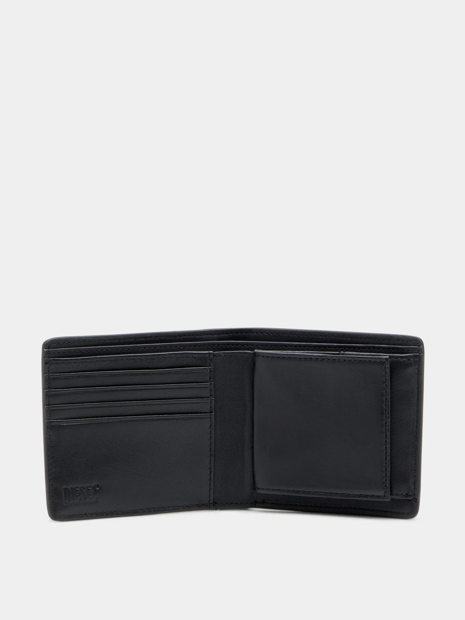 Кошелек Diesel Biscotto Bi Fold Coin 3D Black