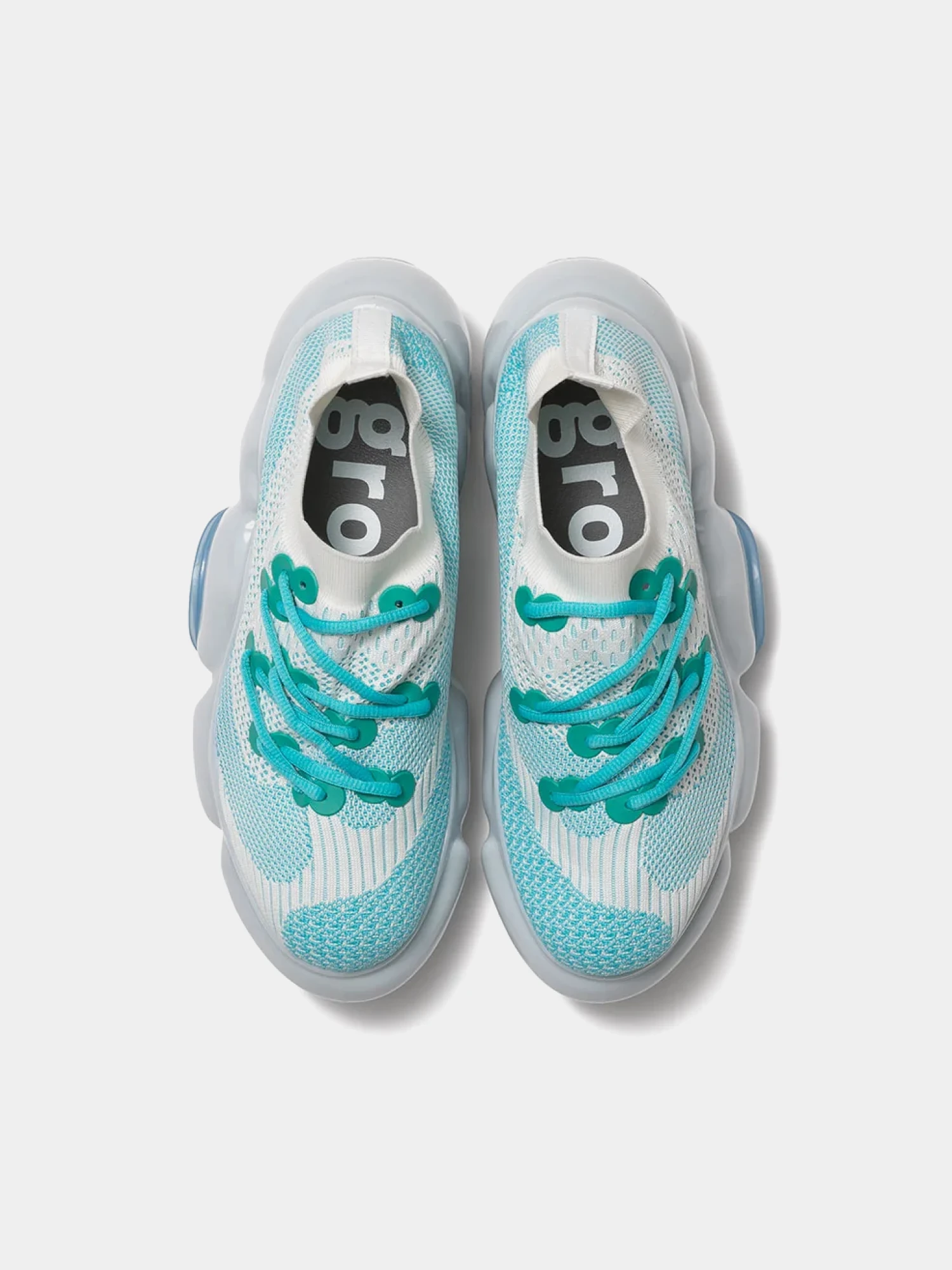 Кроссовки GROUNDS Moopie El White Light Blue