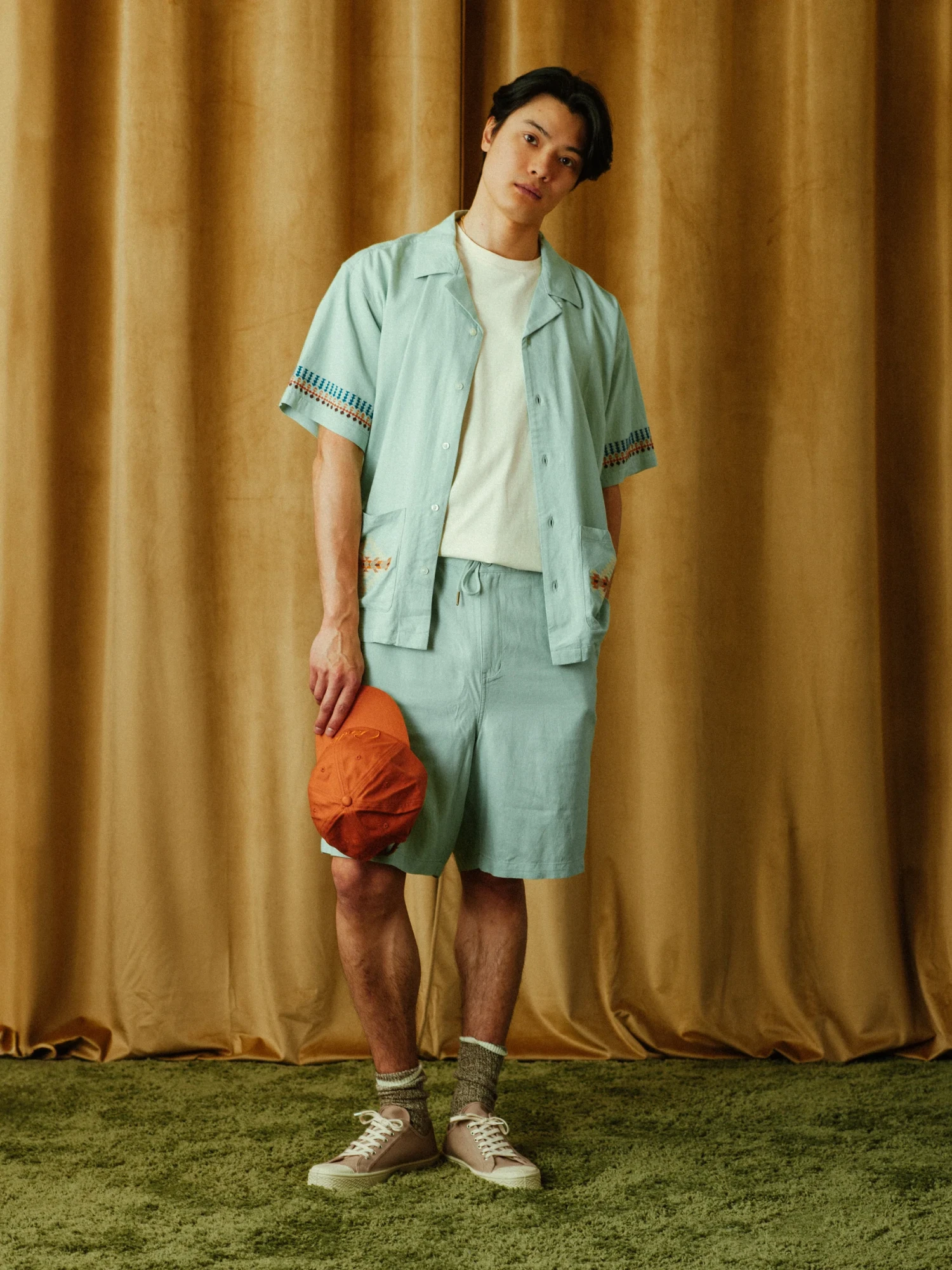Рубашка Pendleton Camp Collar Shirt Rancho Arroyo