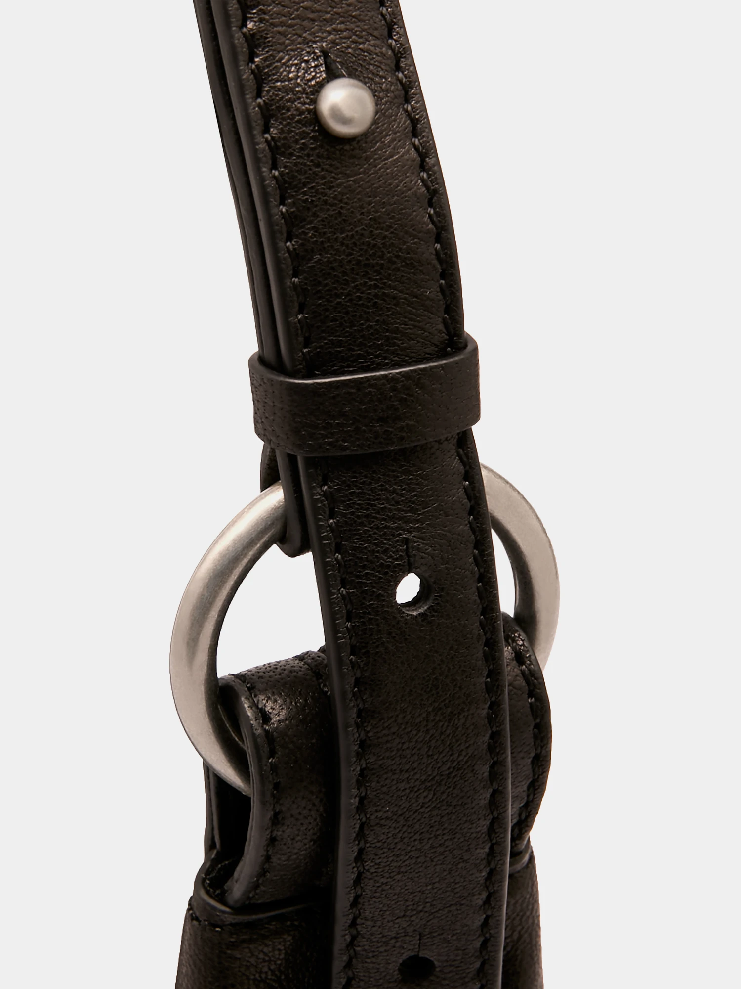 Женская сумка MARGESHERWOOD Belted Hobo Medium Black Washed