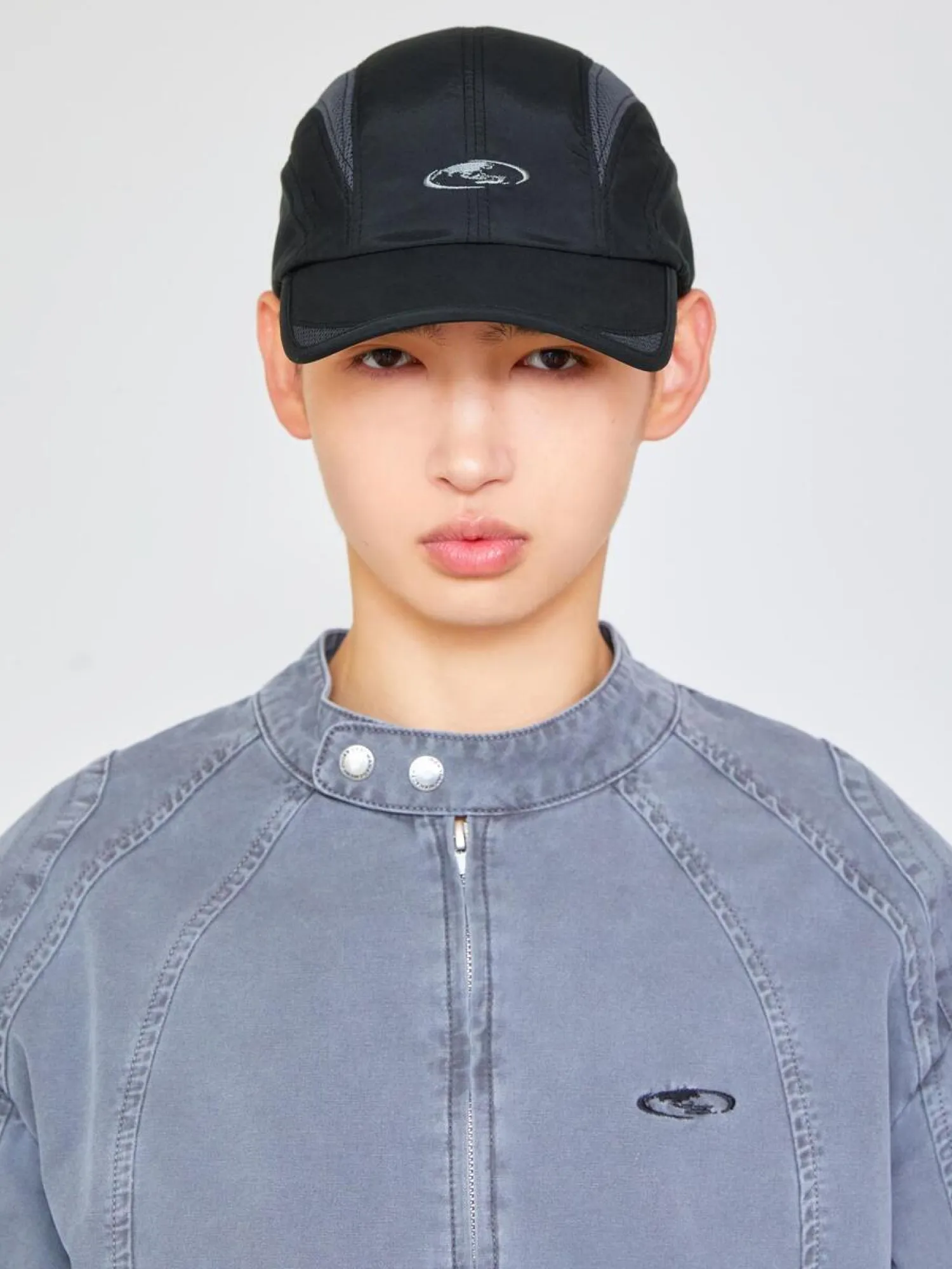 Кепка LMC Oval Globe Supplex Mesh Cap Black